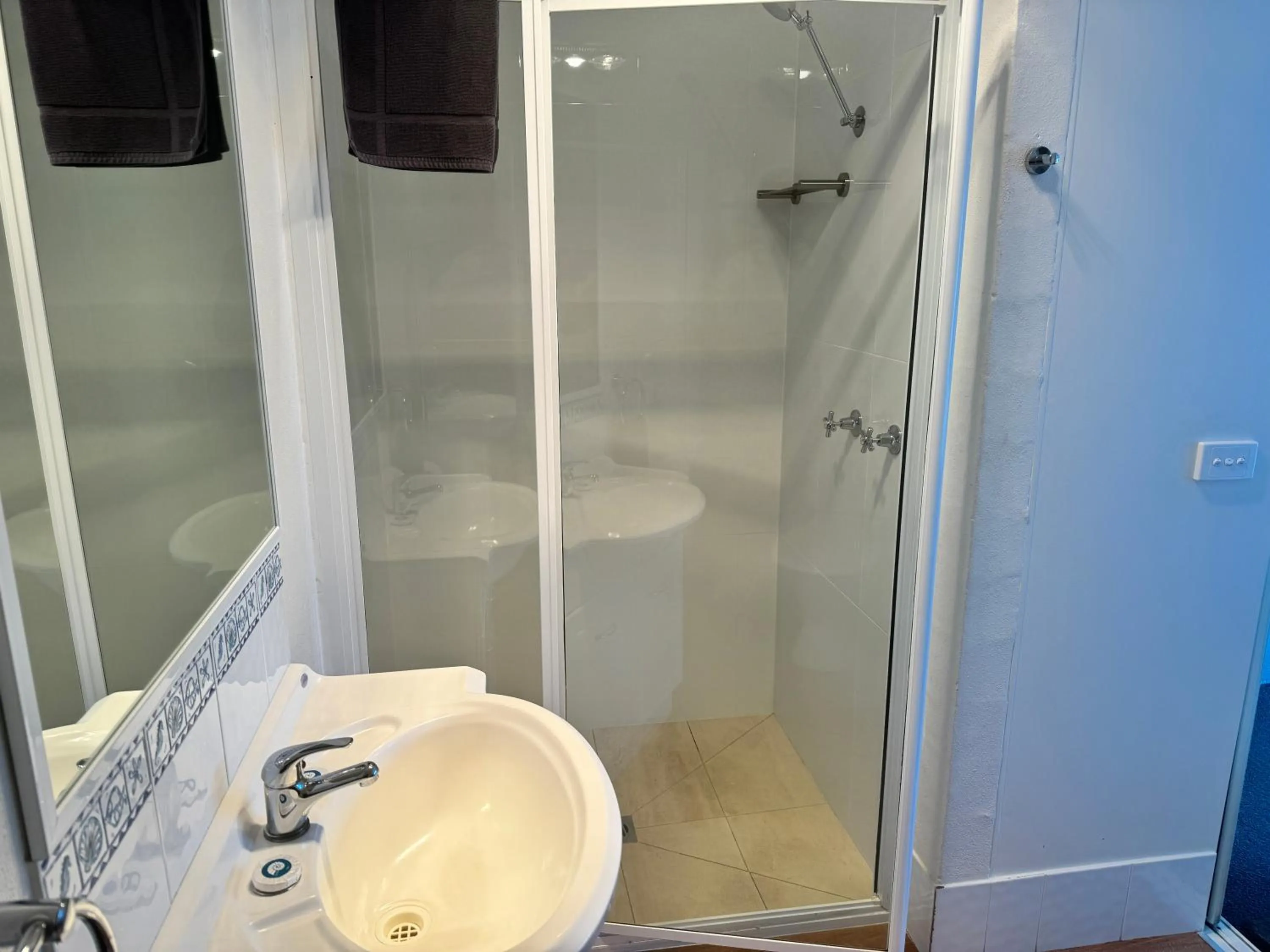 Bathroom in BlueWater Apartments