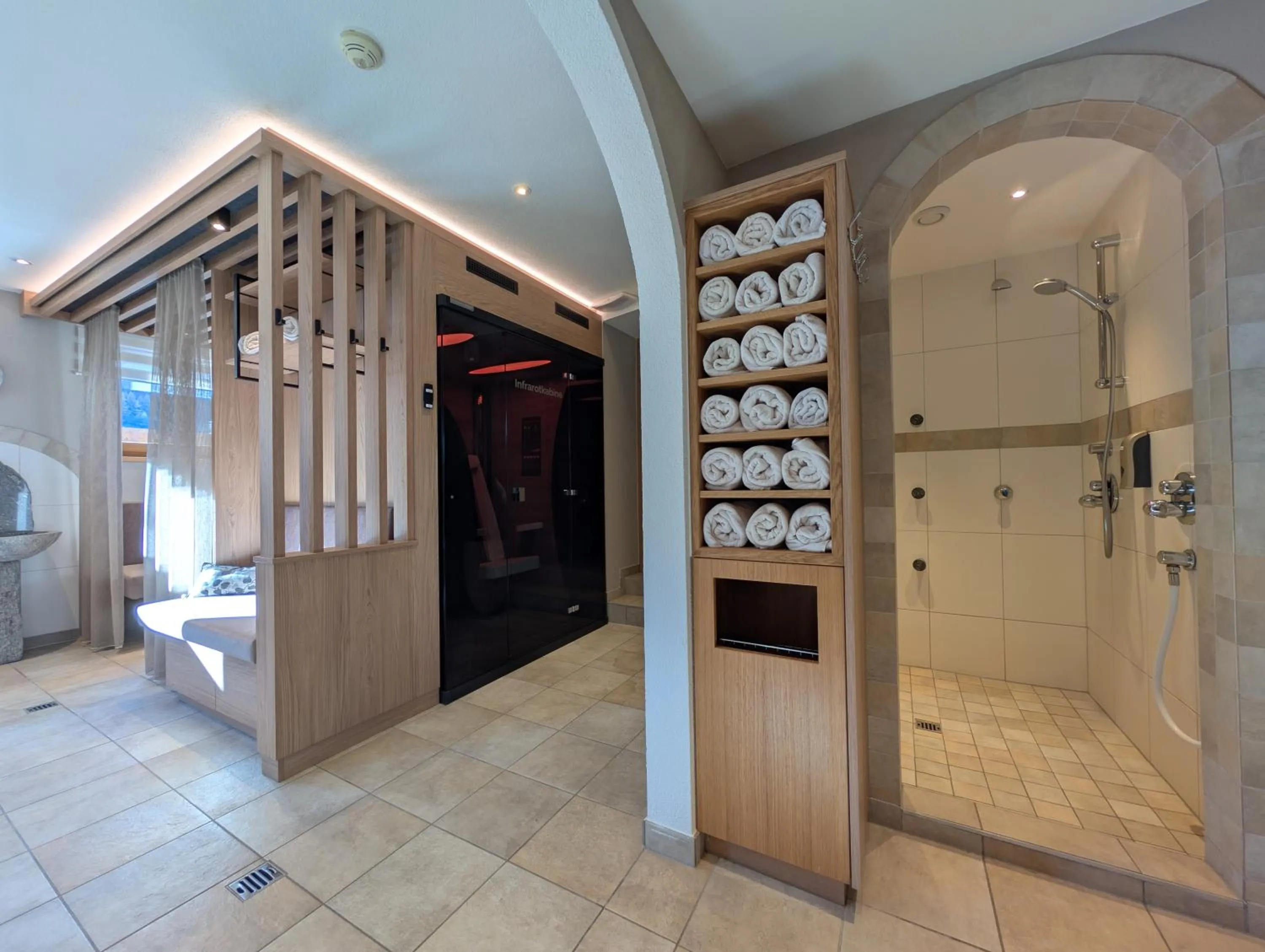 Spa and wellness centre/facilities in Hotel Garni Schönblick