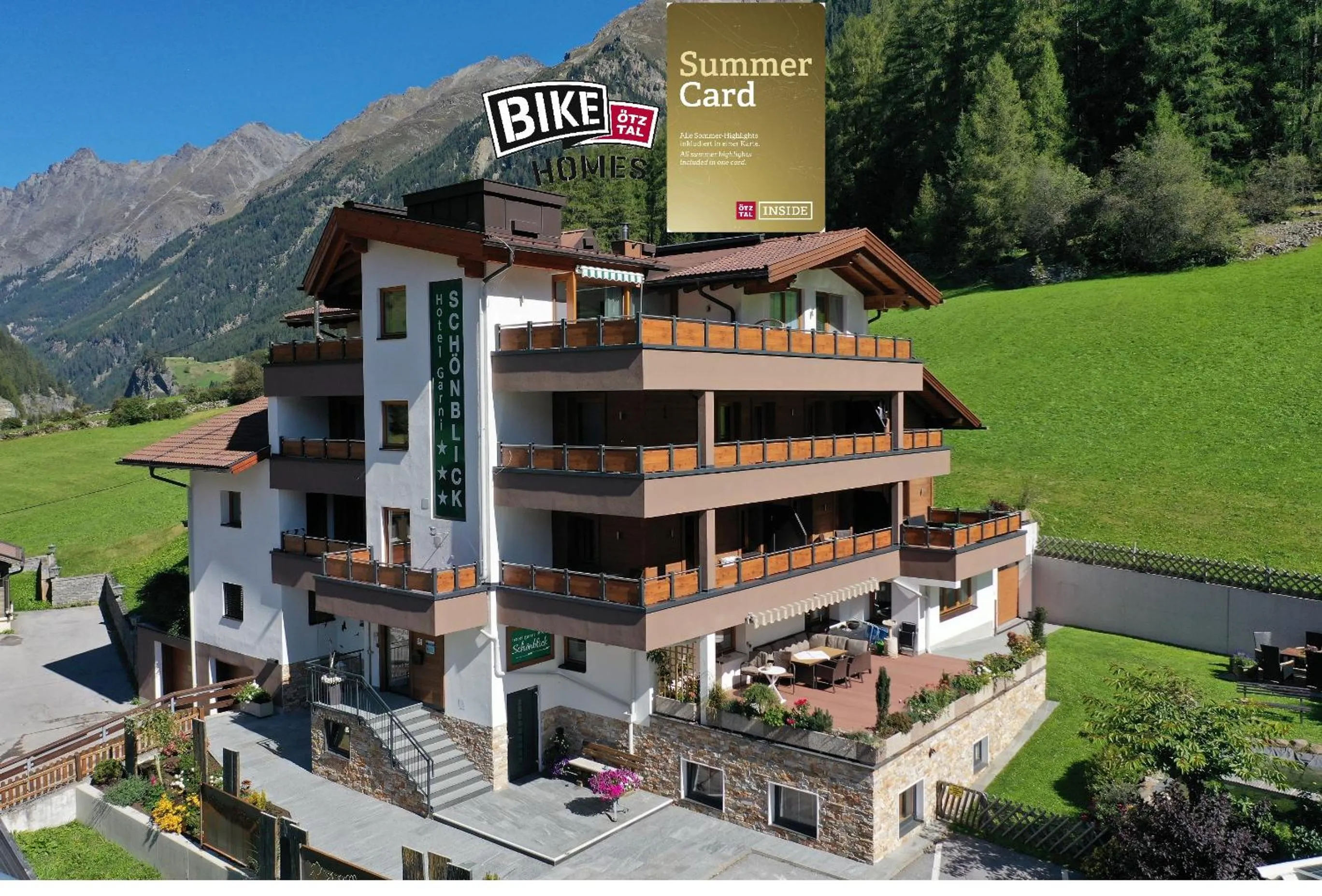 Property building in Hotel Garni Schönblick