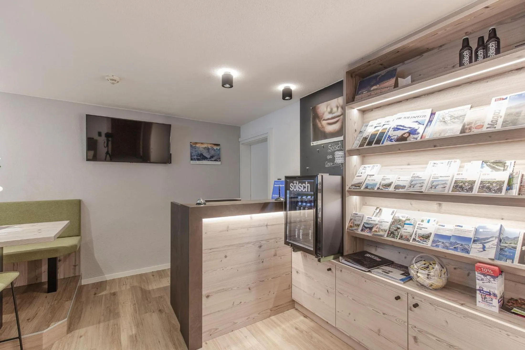 Lobby or reception in Hotel Garni Schönblick