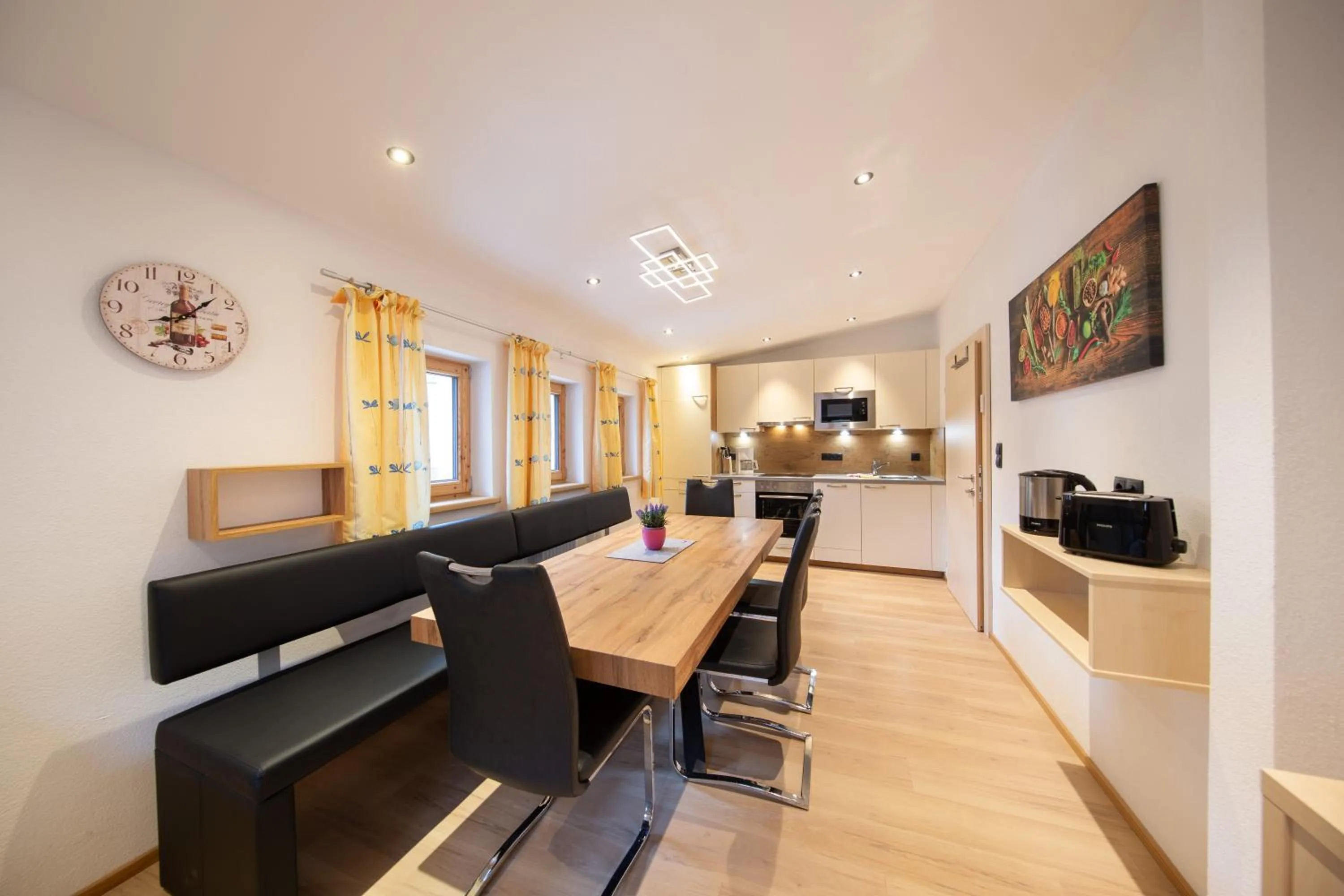 kitchen in Hotel Garni Schönblick