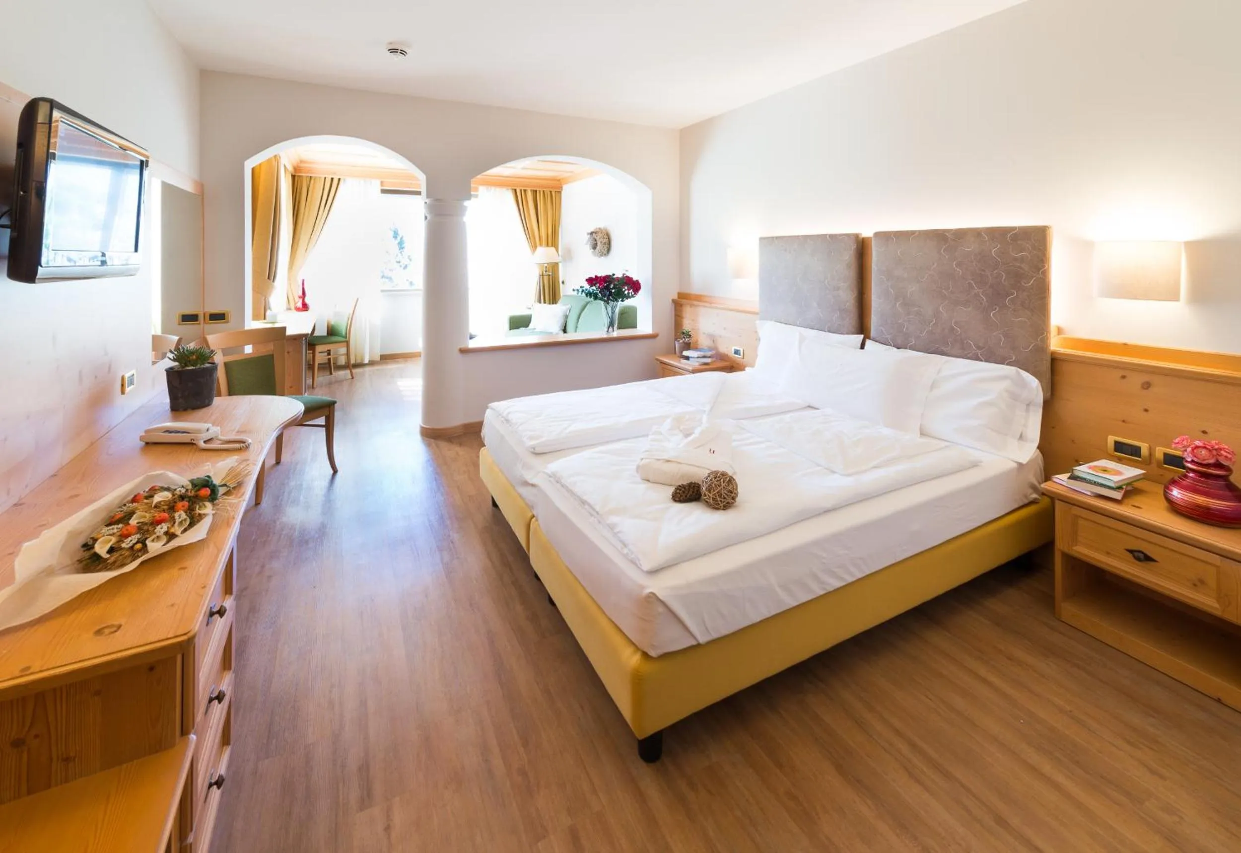 Bed in Hotel Ambassador