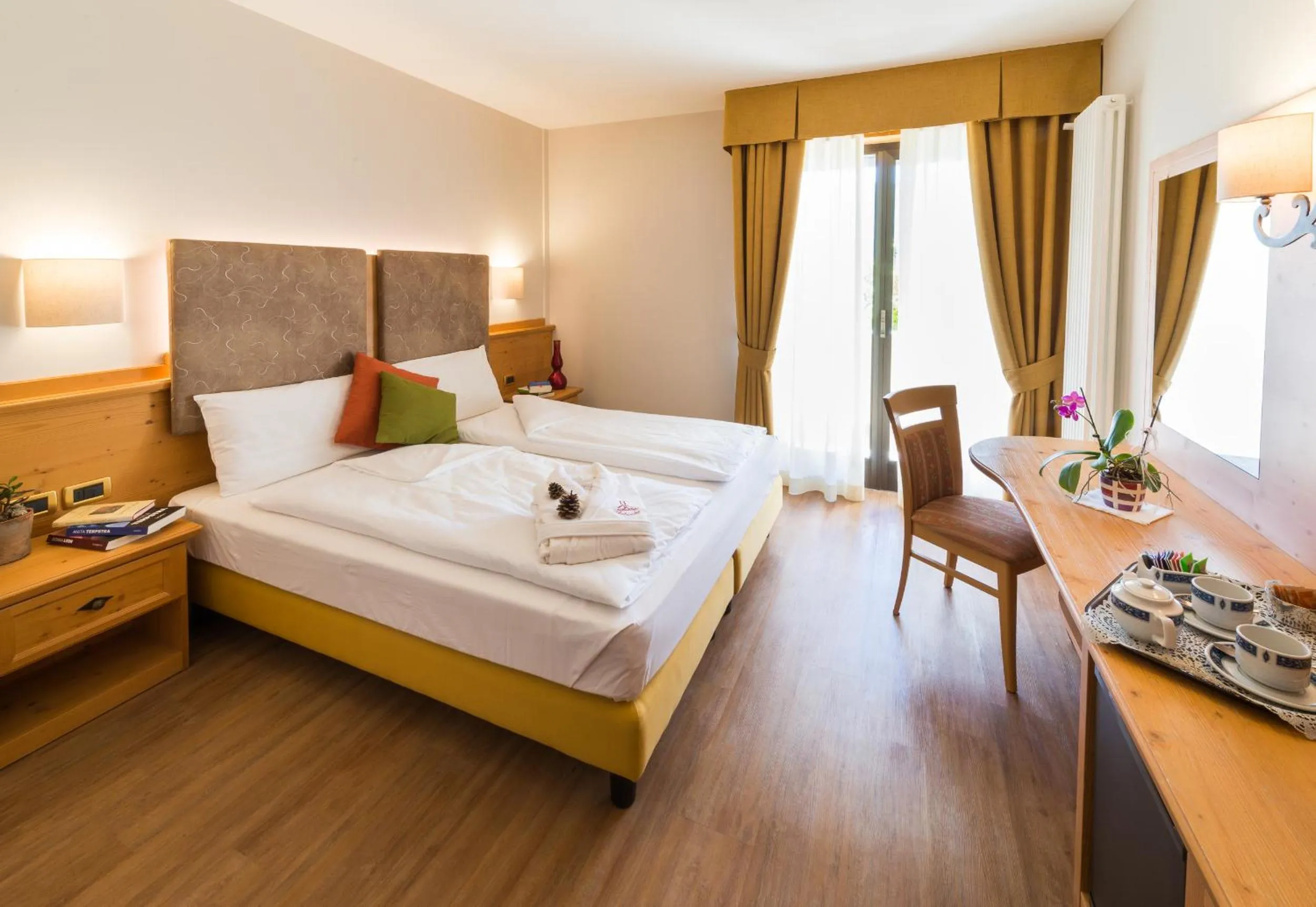 Bed in Hotel Ambassador