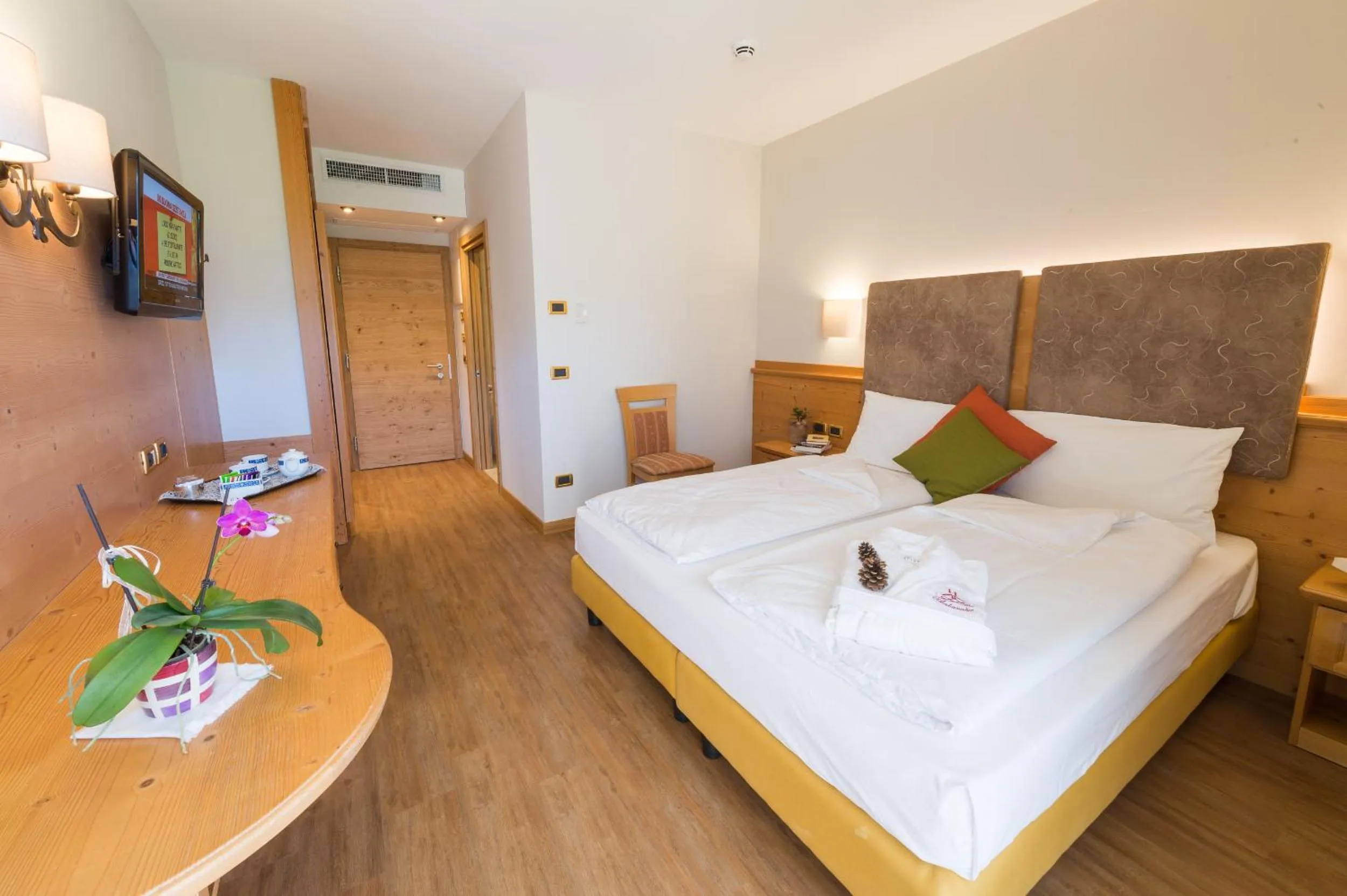 Bed in Hotel Ambassador