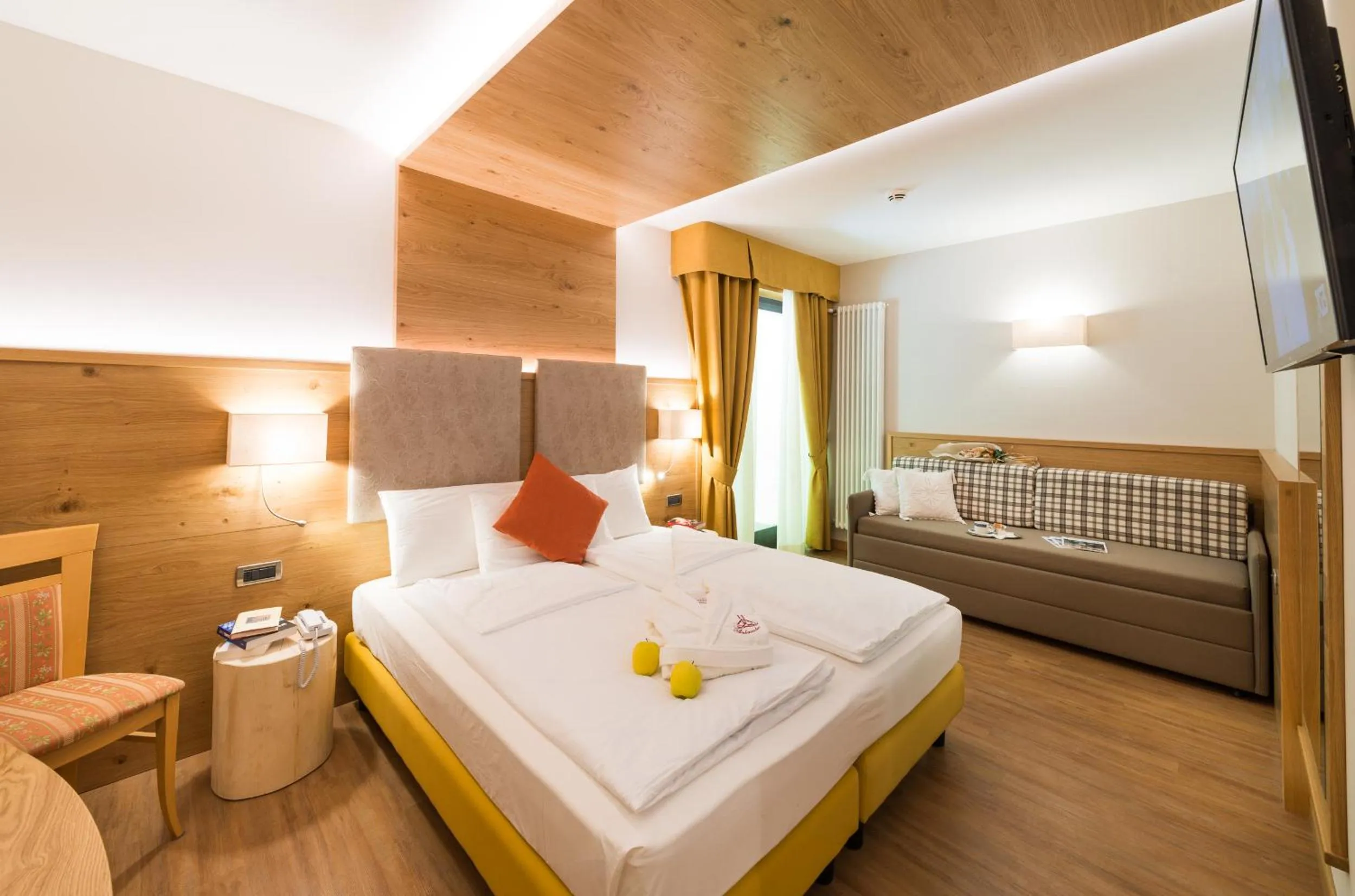 Bed in Hotel Ambassador