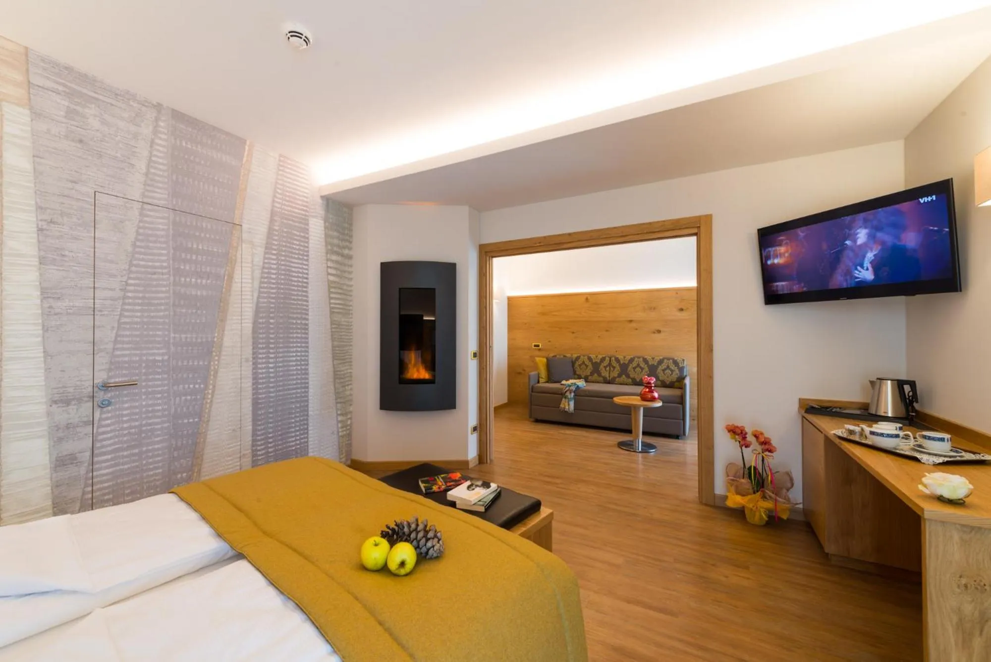 Bed in Hotel Ambassador