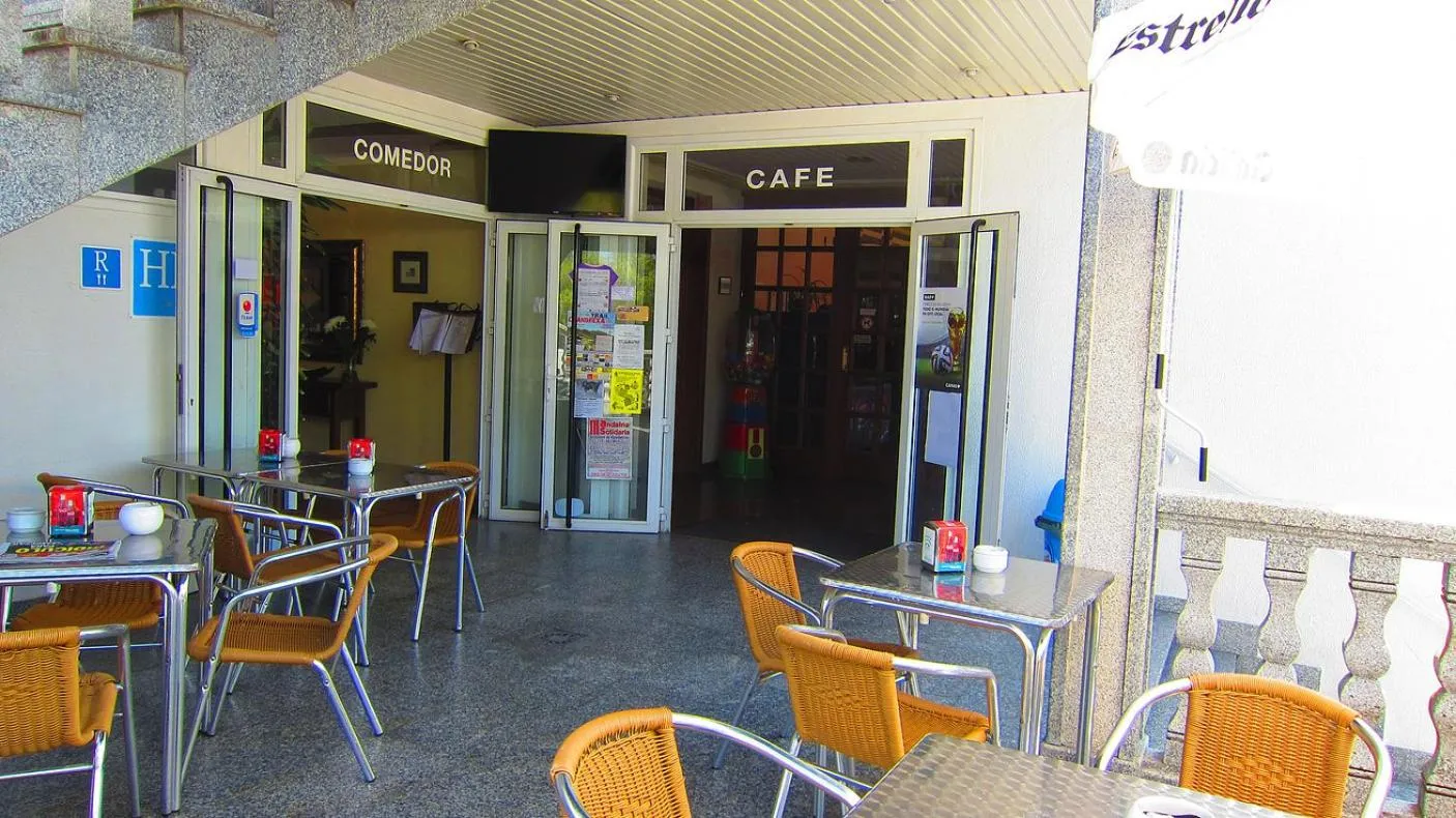 Lobby or reception in Hotel Os Caracoles