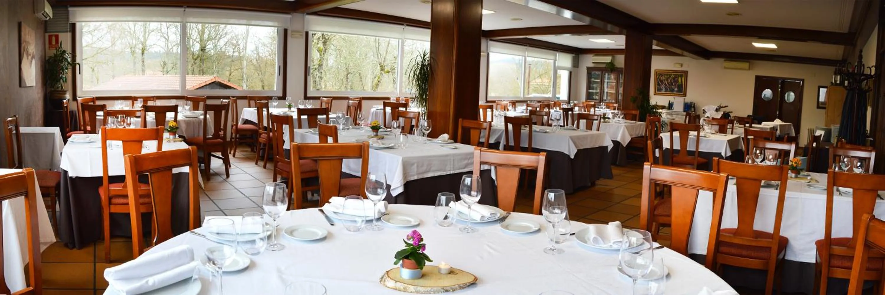 Restaurant/places to eat in Hotel Os Caracoles