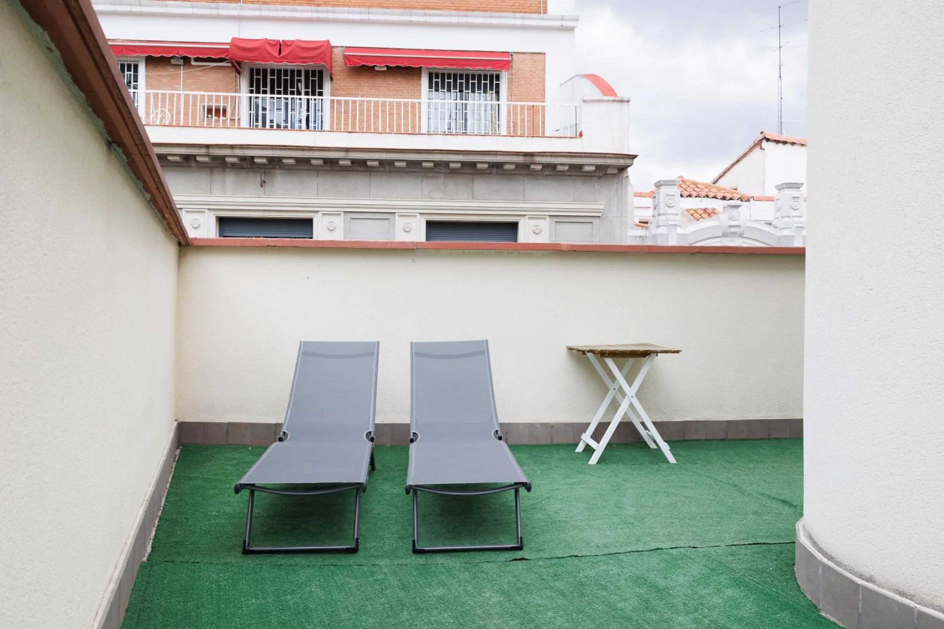 Balcony/Terrace in Slow Suites Gran Vía