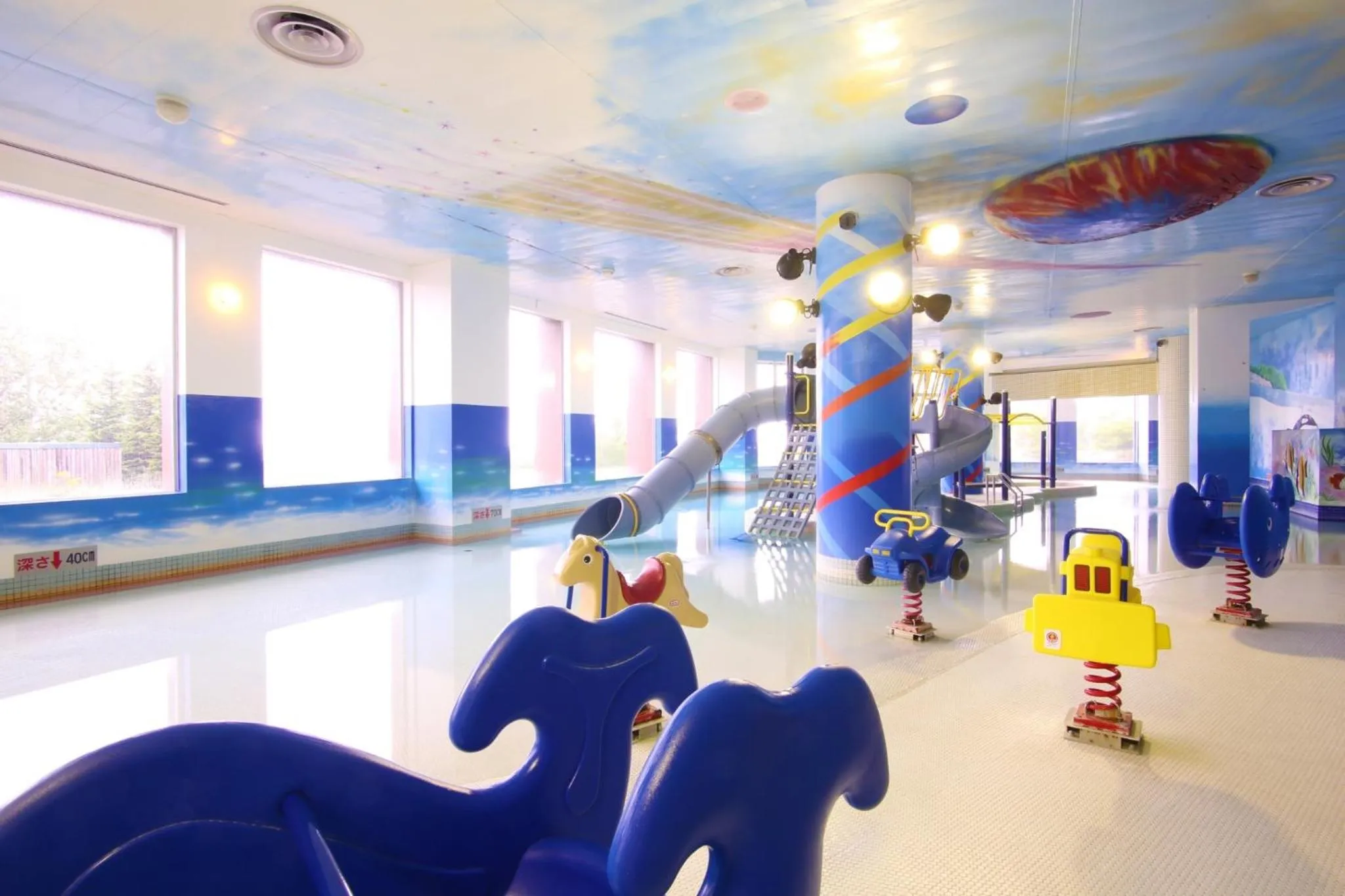 Children play ground in Shiretoko Daiichi Hotel