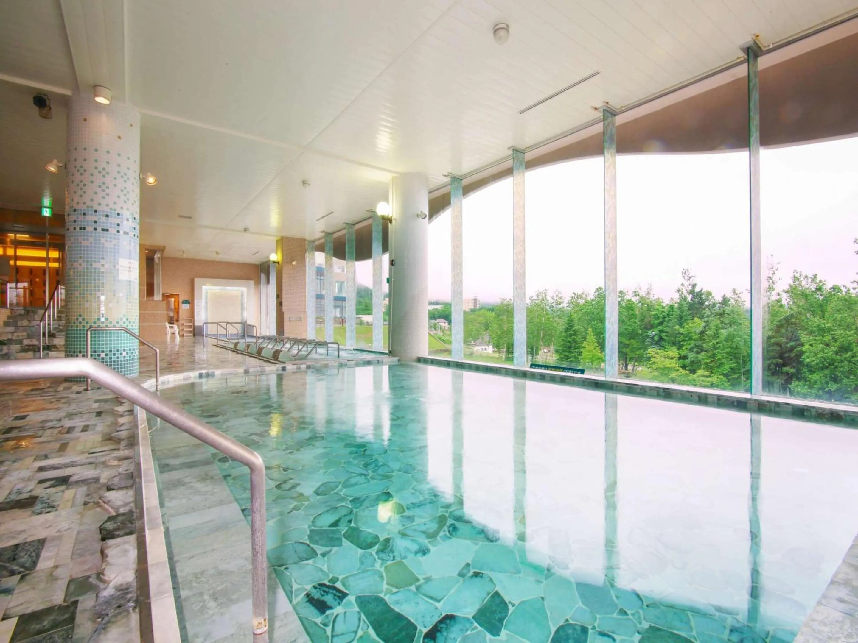 Hot Spring Bath in Shiretoko Daiichi Hotel