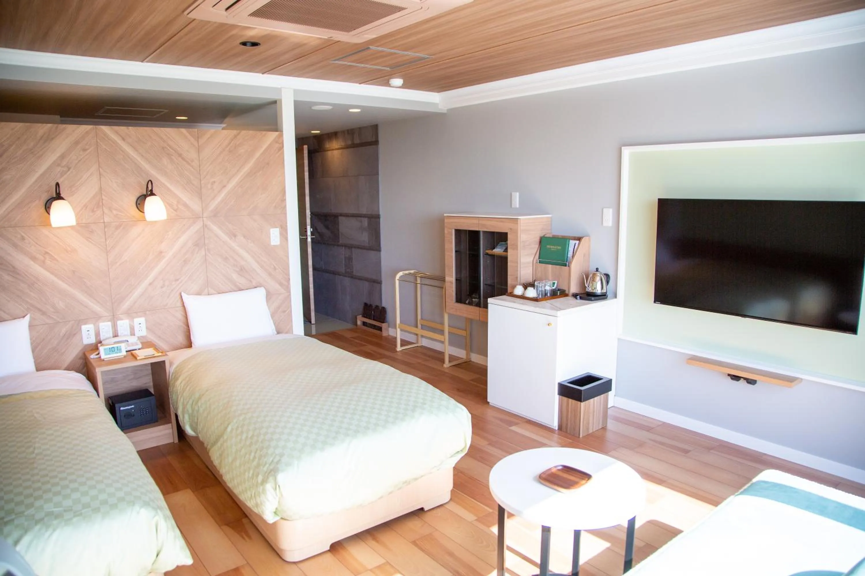 TV and multimedia, Bed in Shiretoko Daiichi Hotel