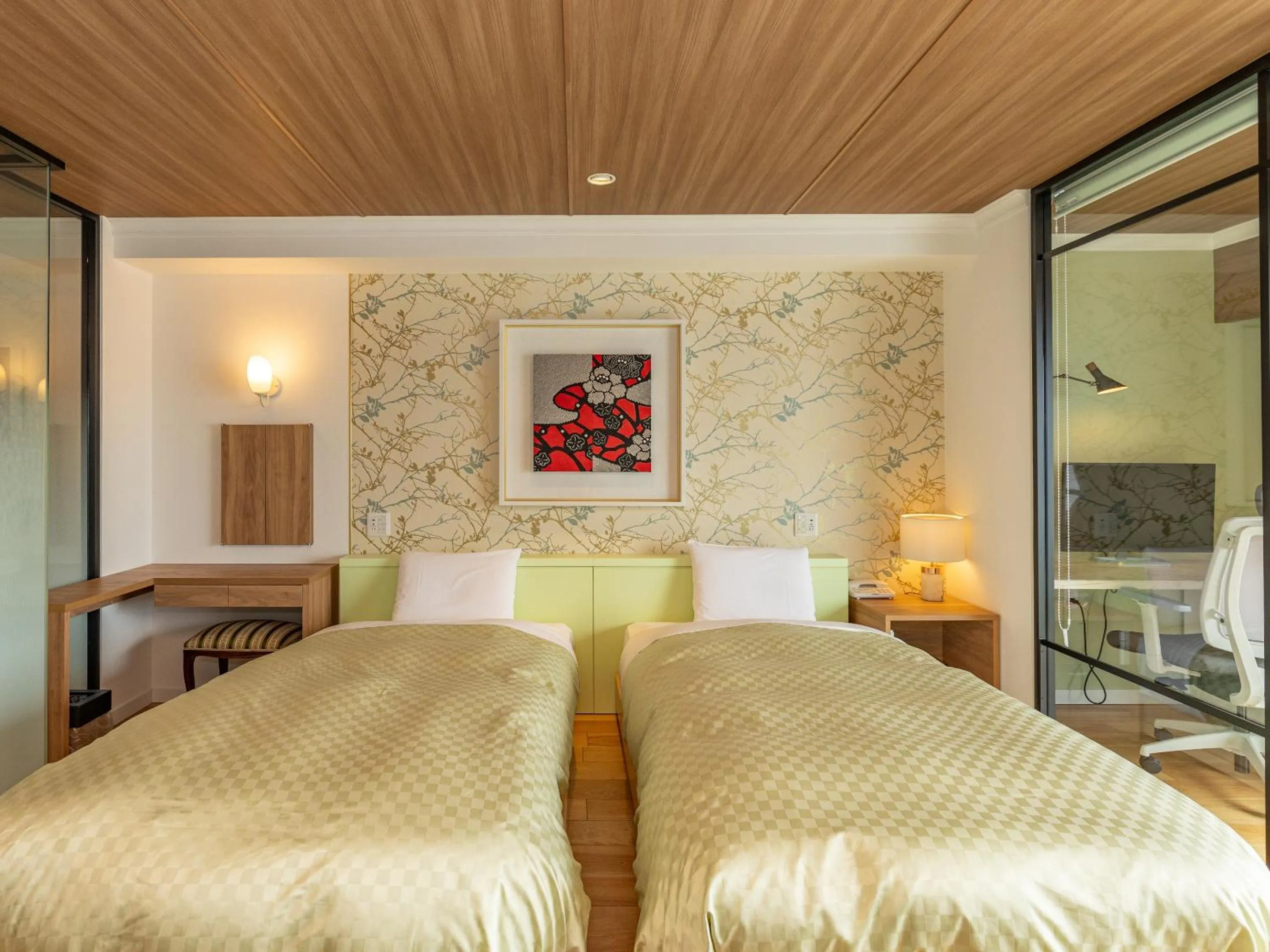 Bed in Shiretoko Daiichi Hotel