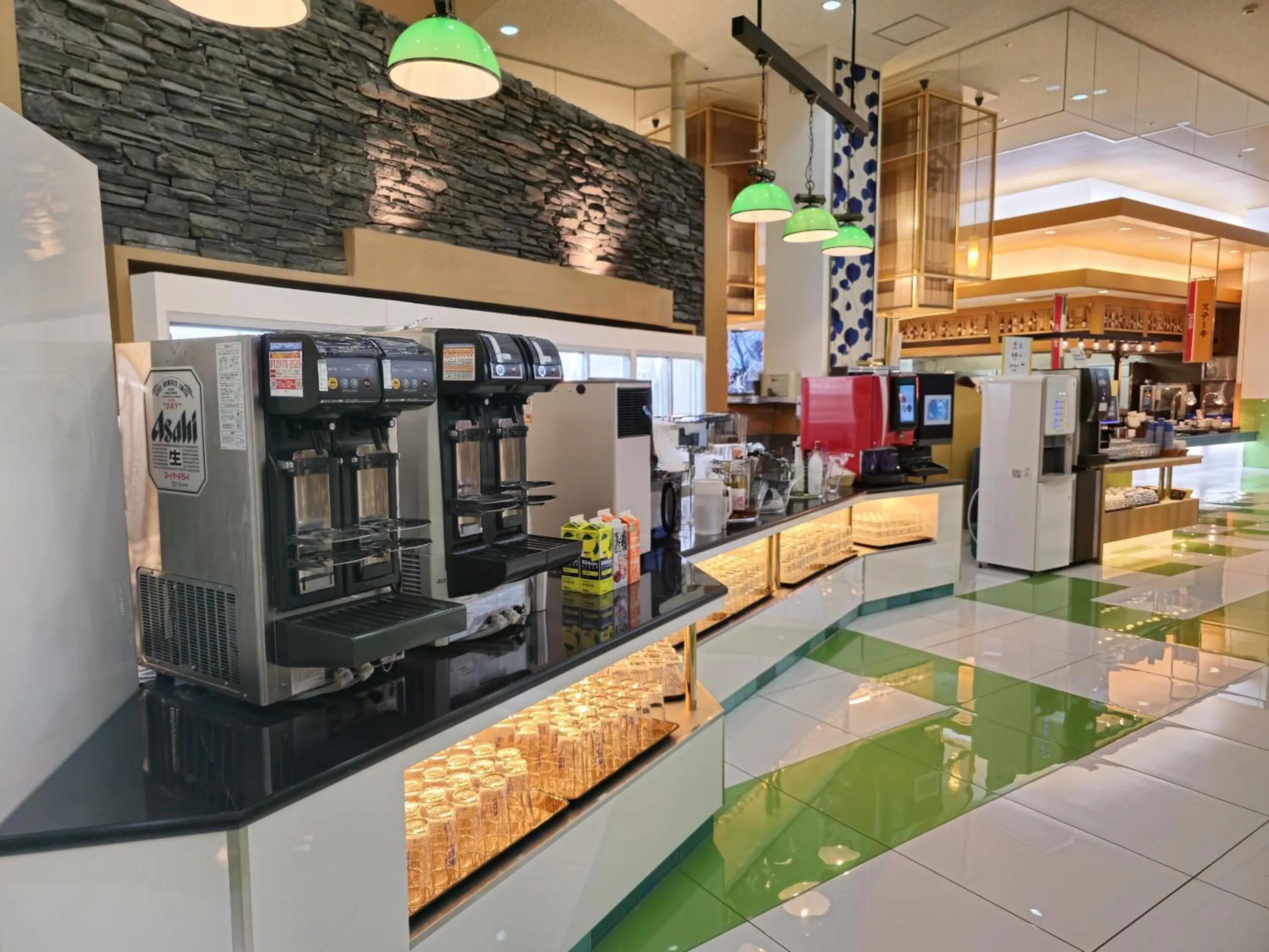 Food and drinks in Shiretoko Daiichi Hotel