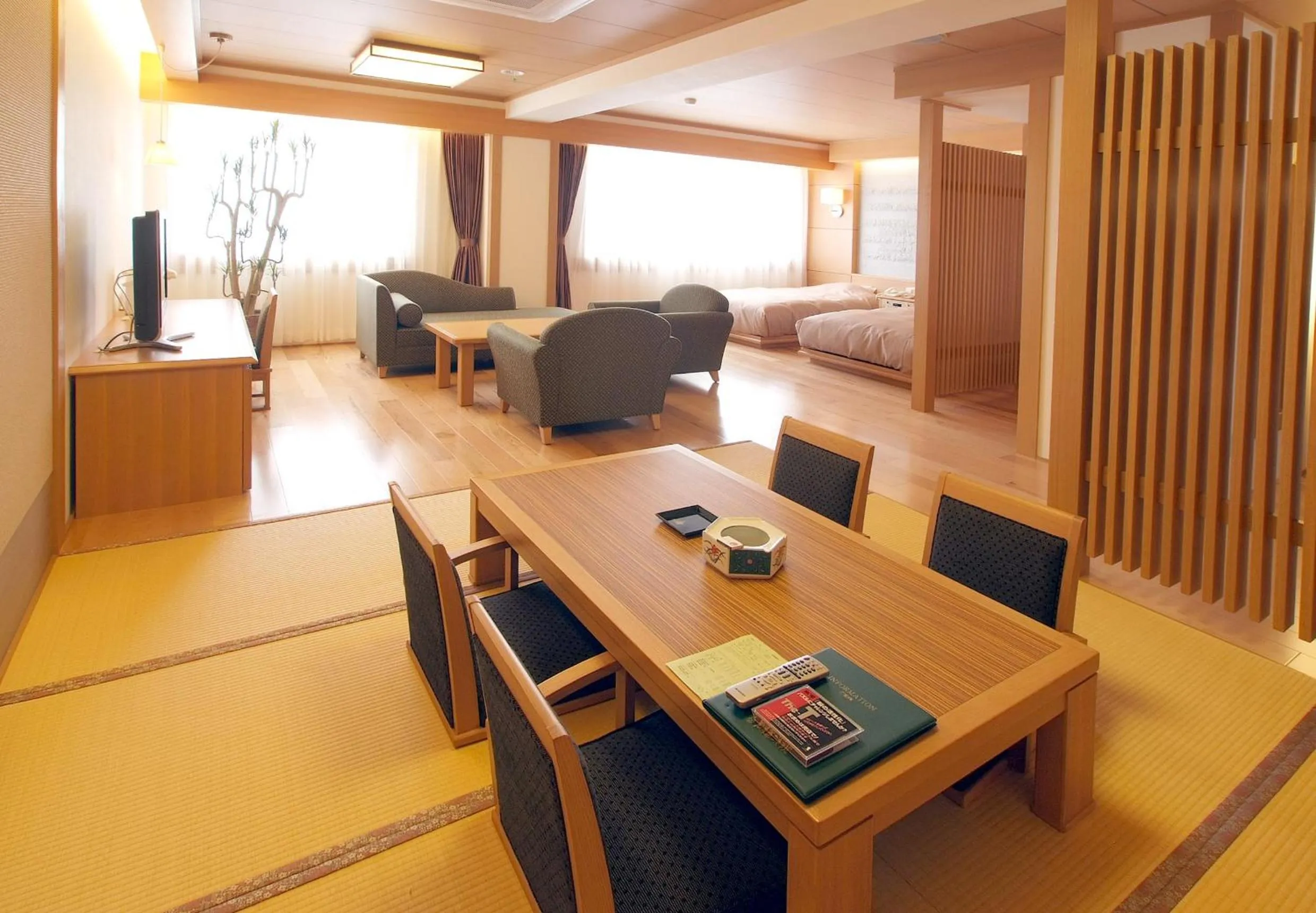 Living room in Shiretoko Daiichi Hotel
