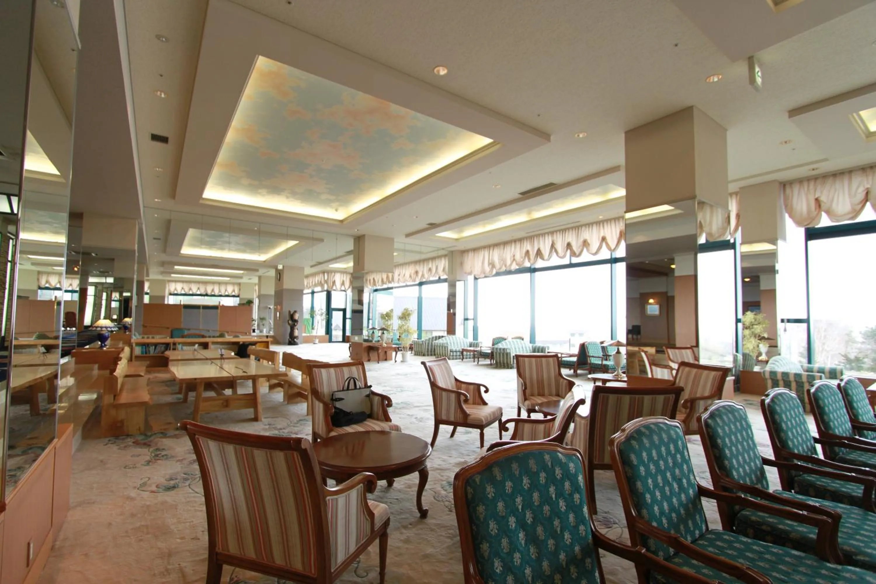 Communal lounge/ TV room in Shiretoko Daiichi Hotel