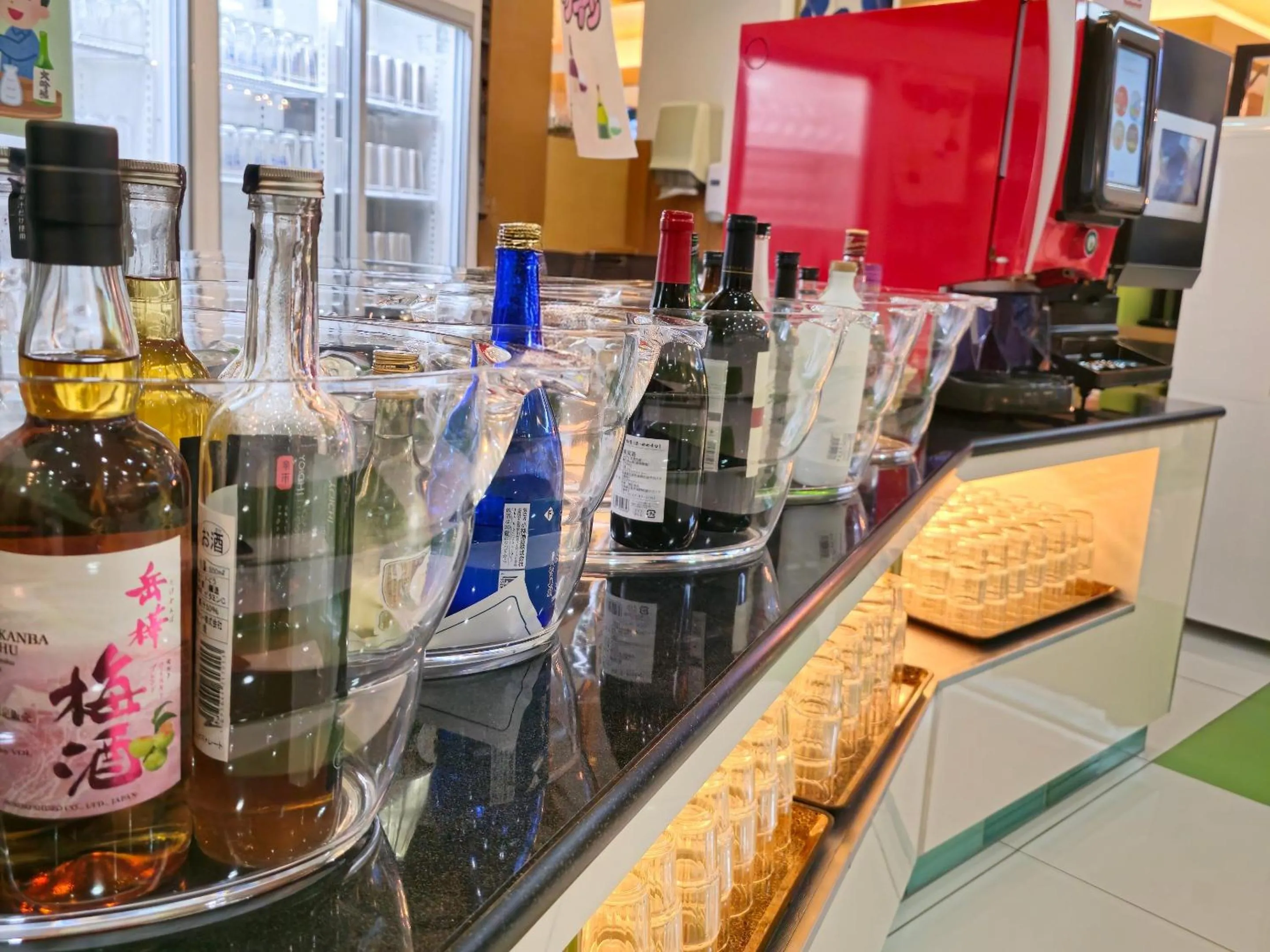 Food and drinks in Shiretoko Daiichi Hotel