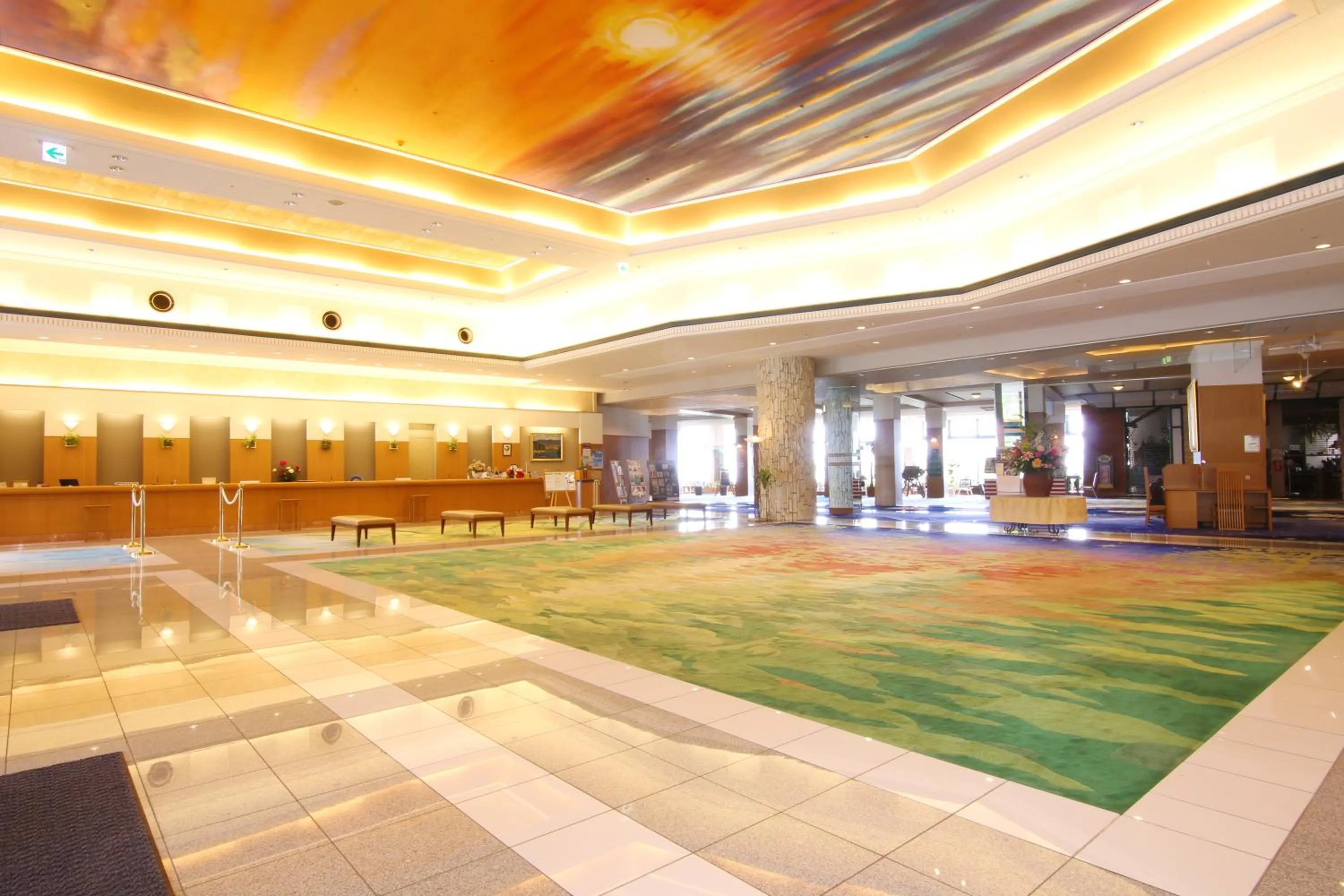 Lobby or reception in Shiretoko Daiichi Hotel