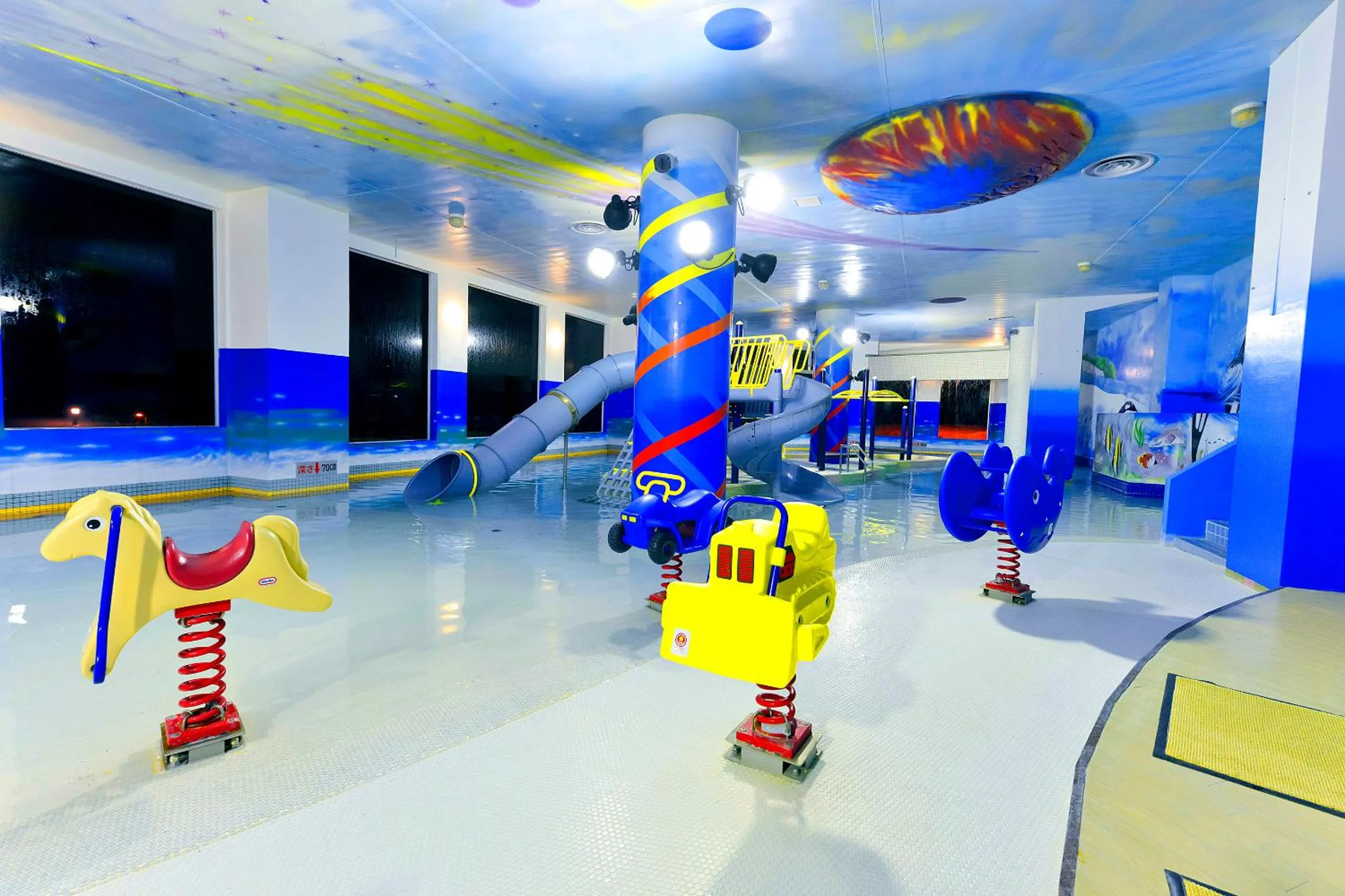 Children play ground in Shiretoko Daiichi Hotel