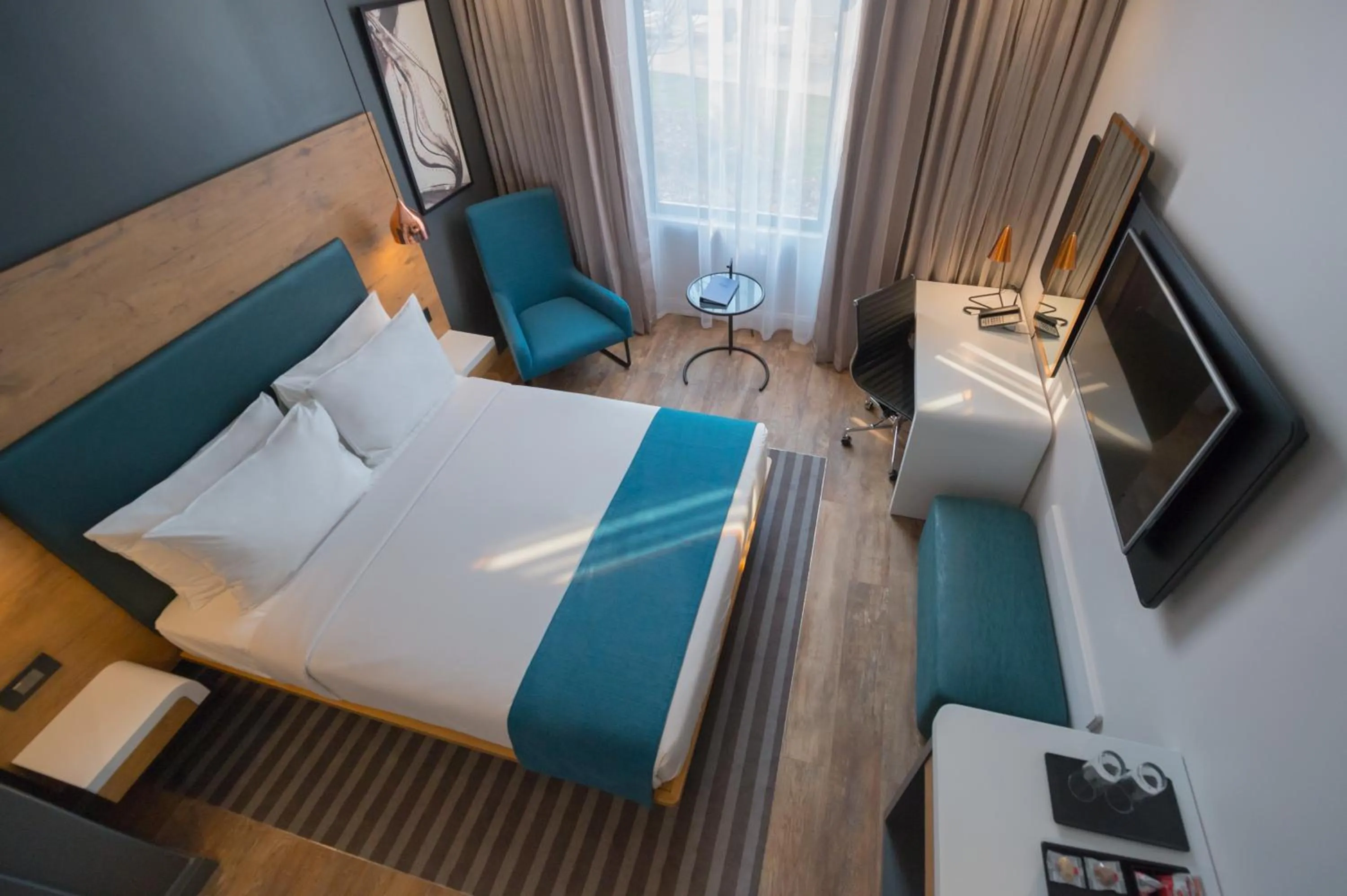 Photo of the whole room, Bed in Garden Court Kitwe