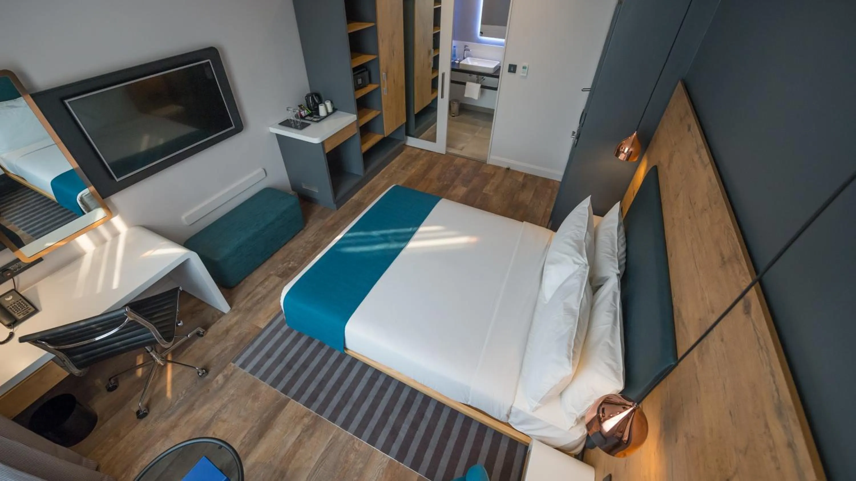 Seating area, Bed in Garden Court Kitwe