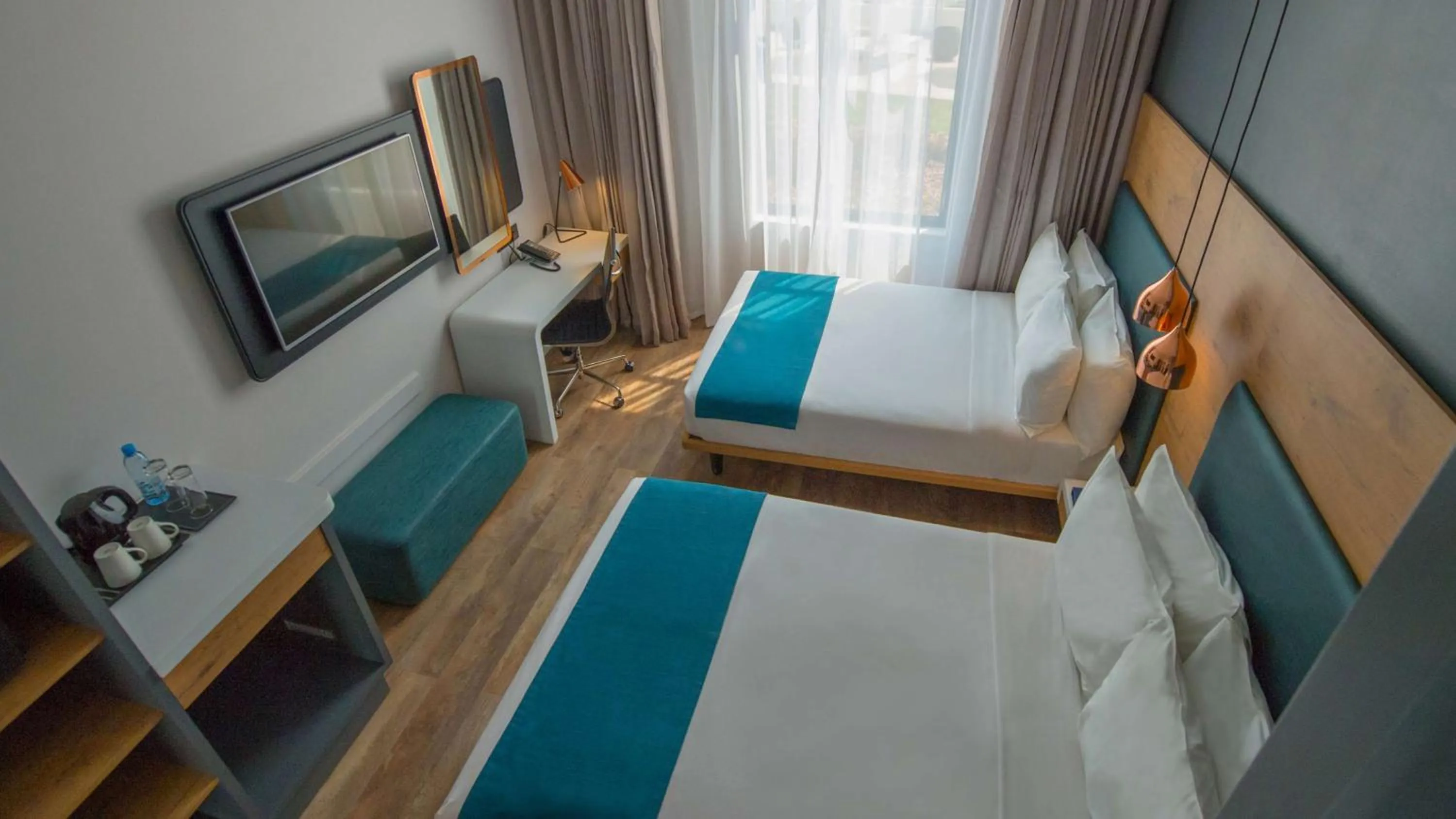 Bedroom, Bed in Garden Court Kitwe