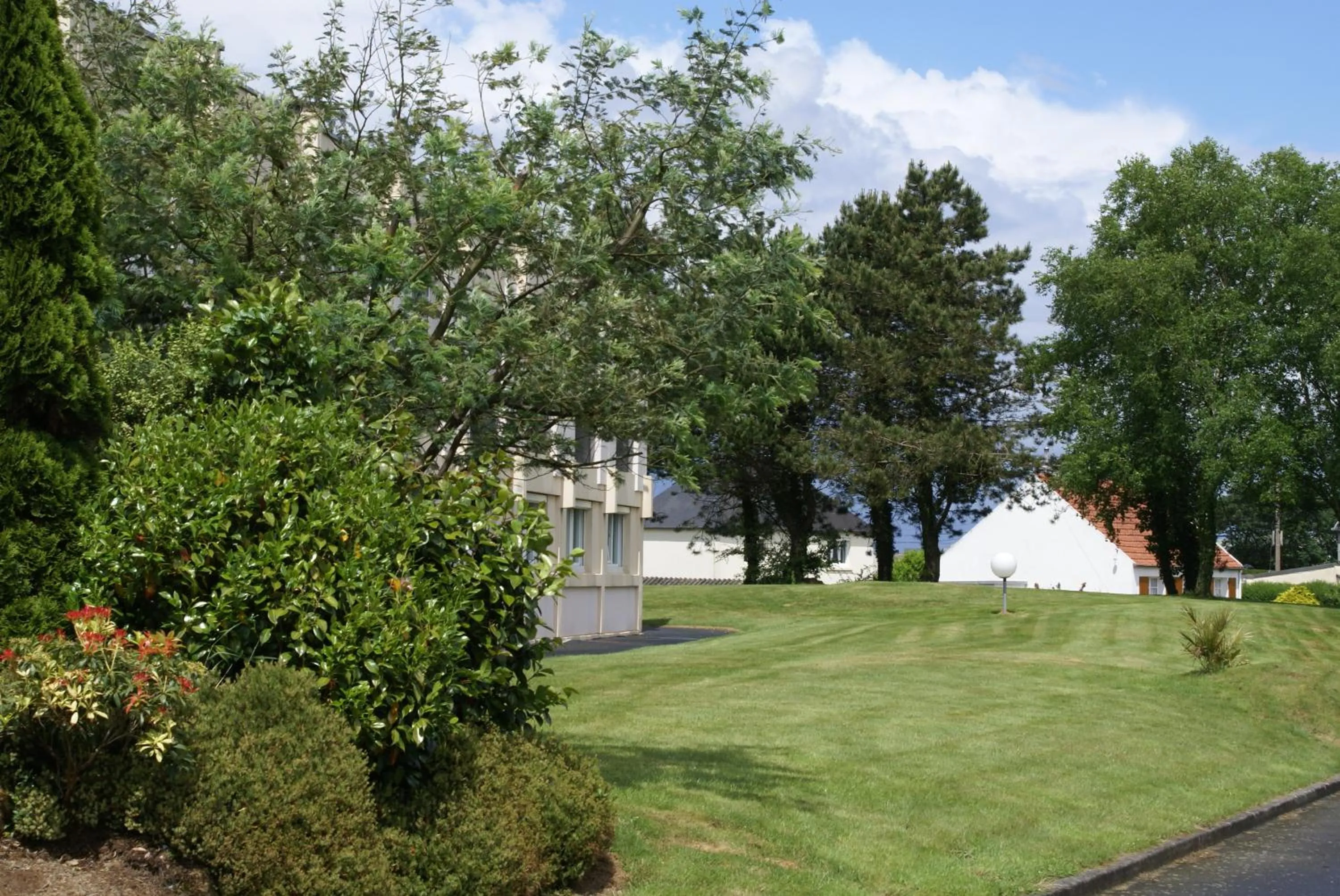 Garden in Hôtel Fontaine, Morlaix