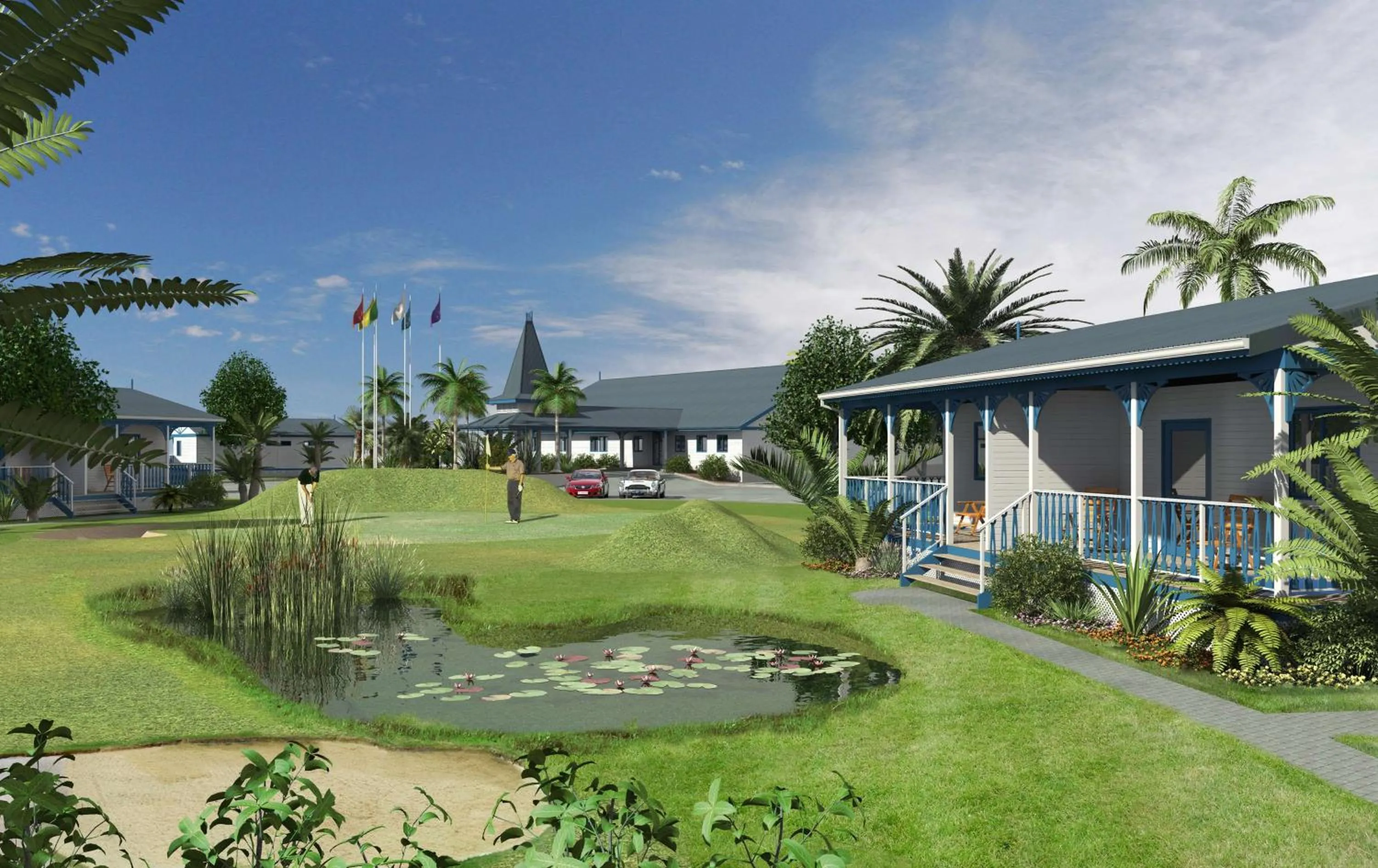 Property building in Tete Ferry Sun