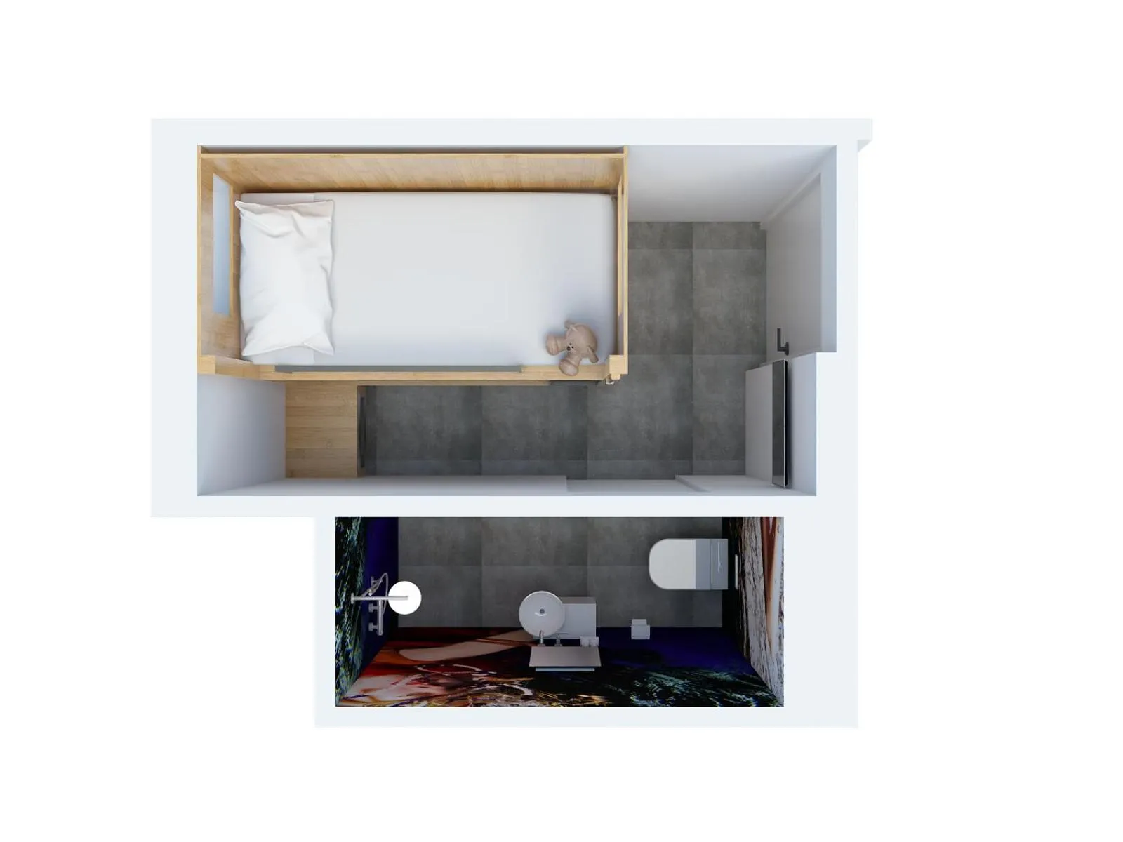 Photo of the whole room in Bunk Hotel Utrecht