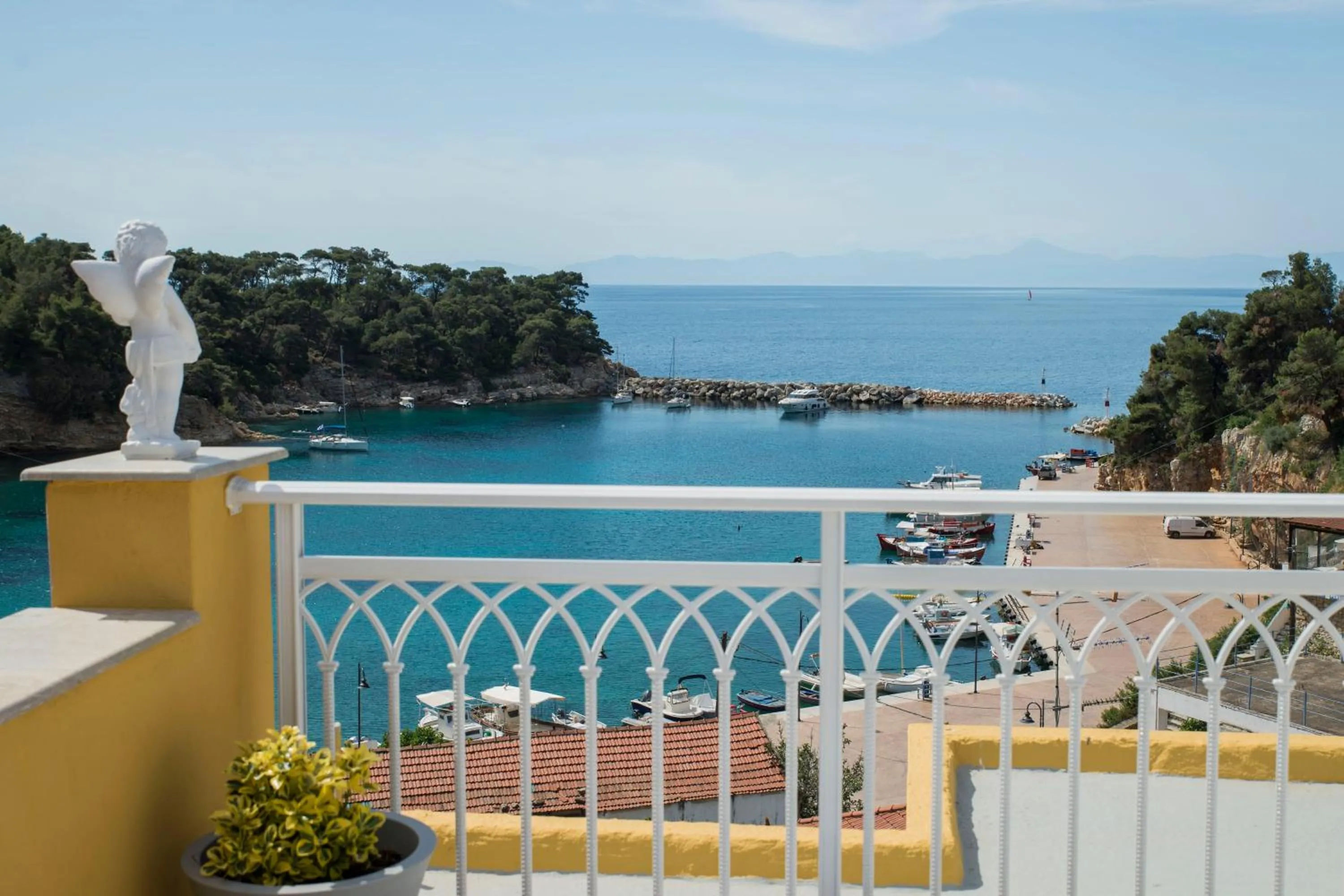 Balcony/Terrace in Pension Votsi