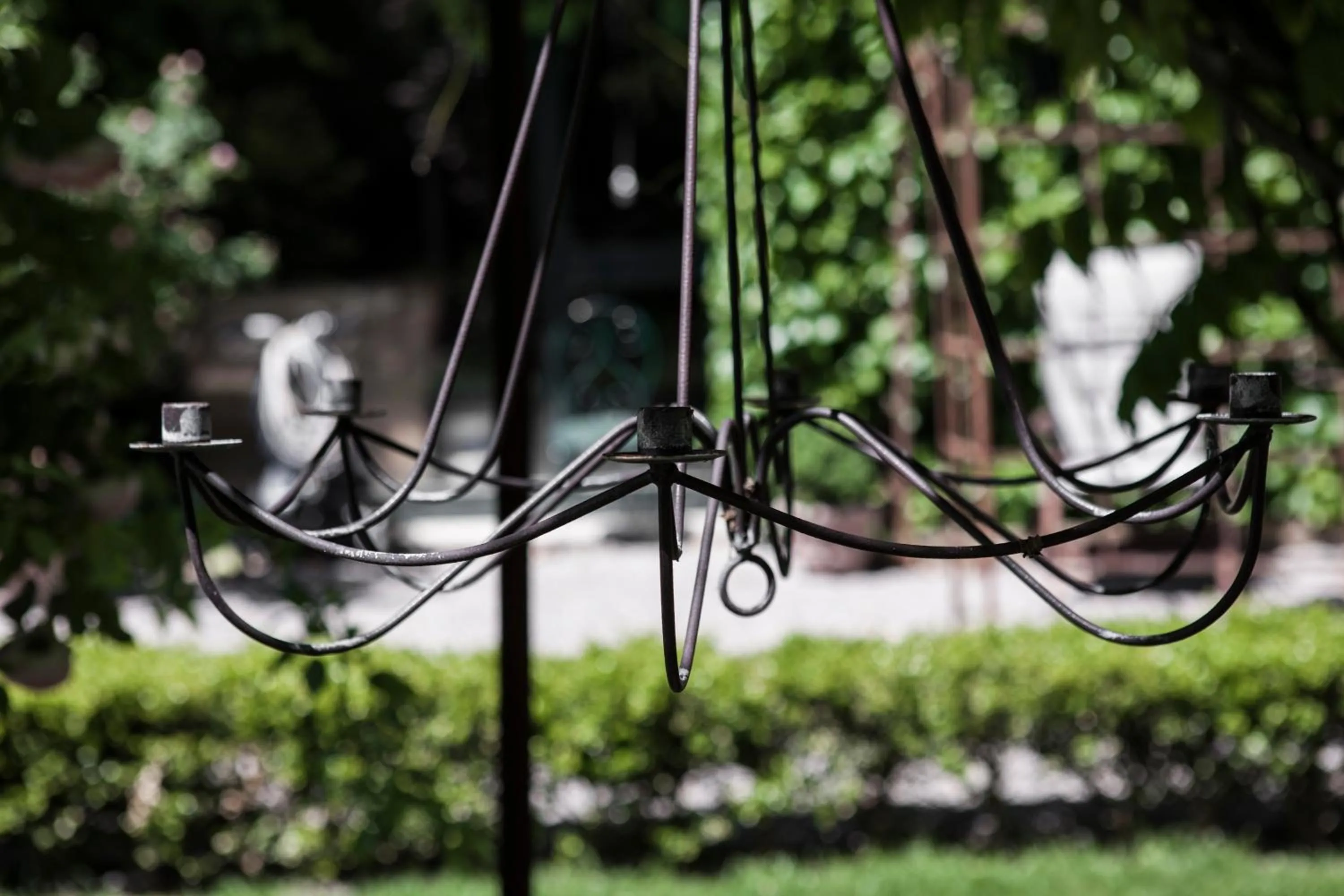 Decorative detail in Villino di Porporano