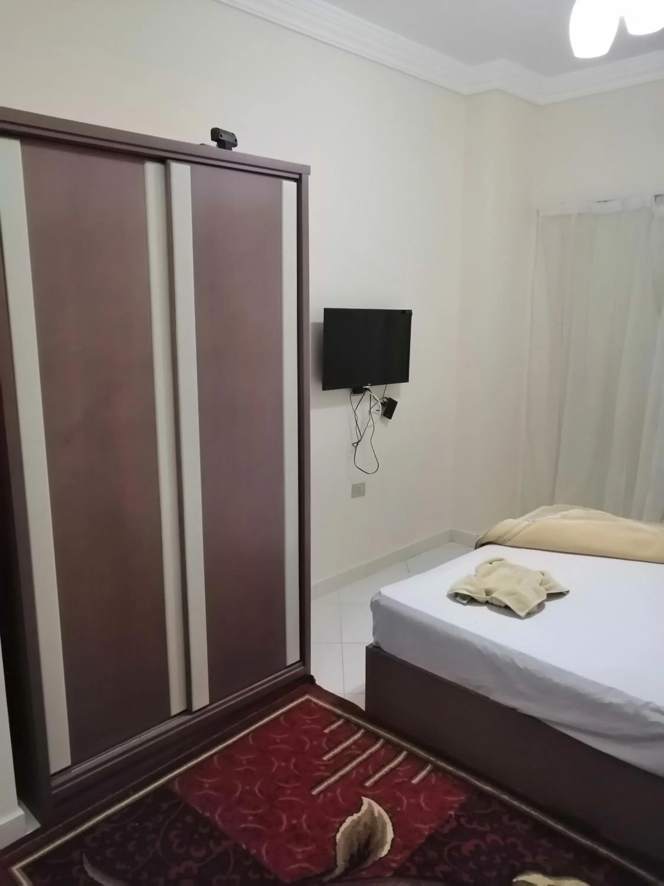 Bed in Nour Plaza Hurghada النور بلازا الغردقة