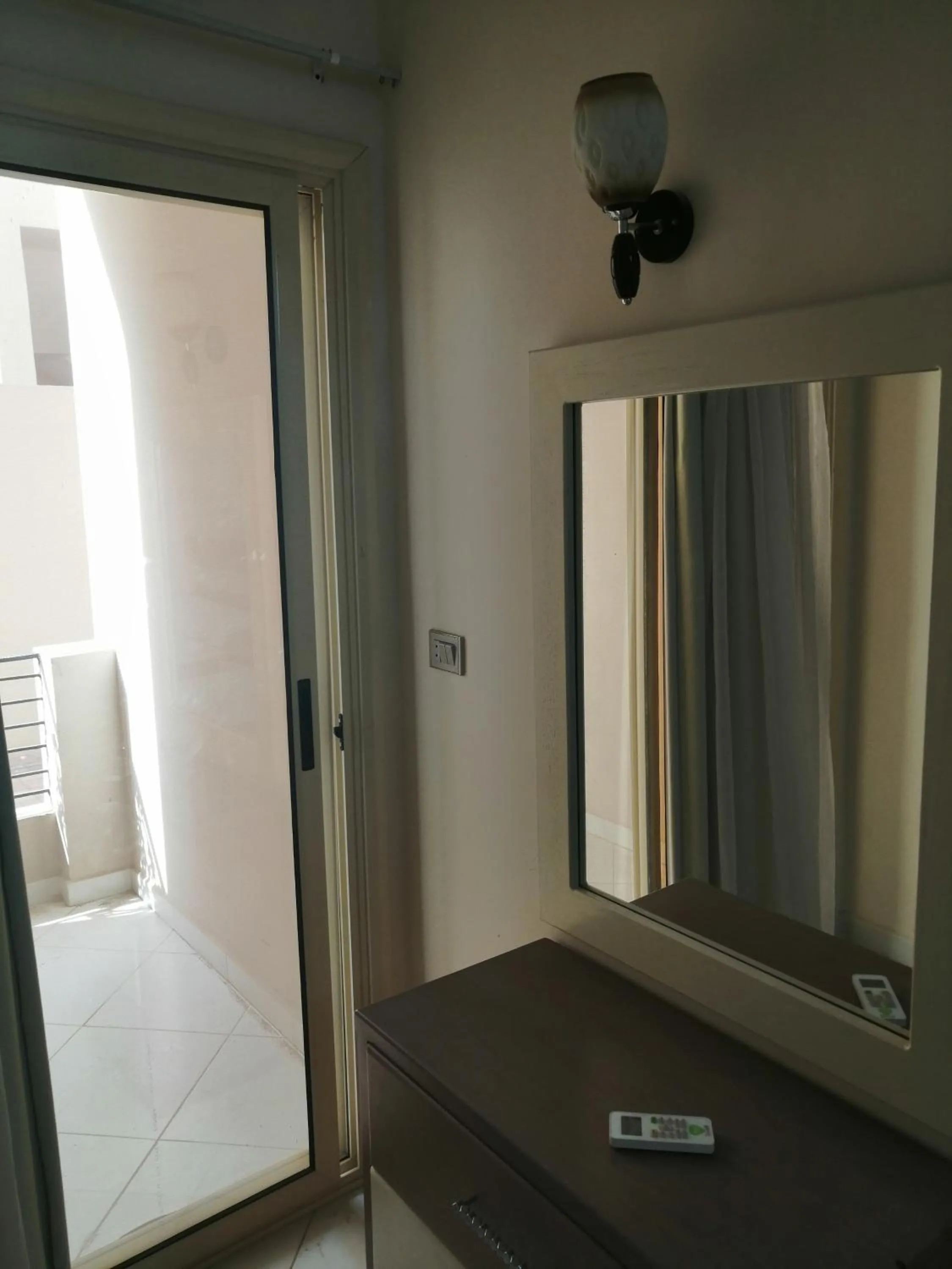 Bed in Nour Plaza Hurghada النور بلازا الغردقة