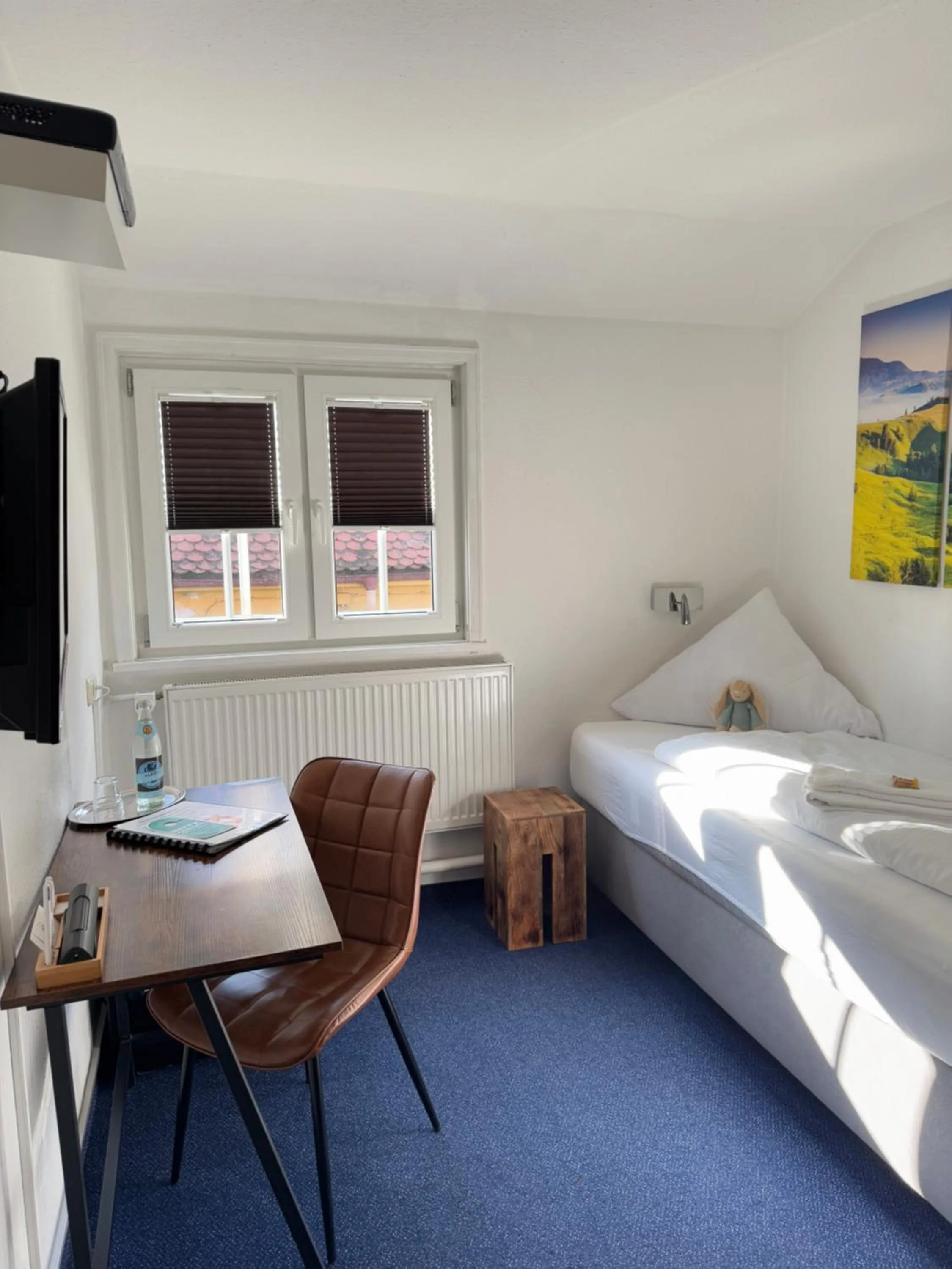 Bed in Hotel Hasen Kaufbeuren Allgäu