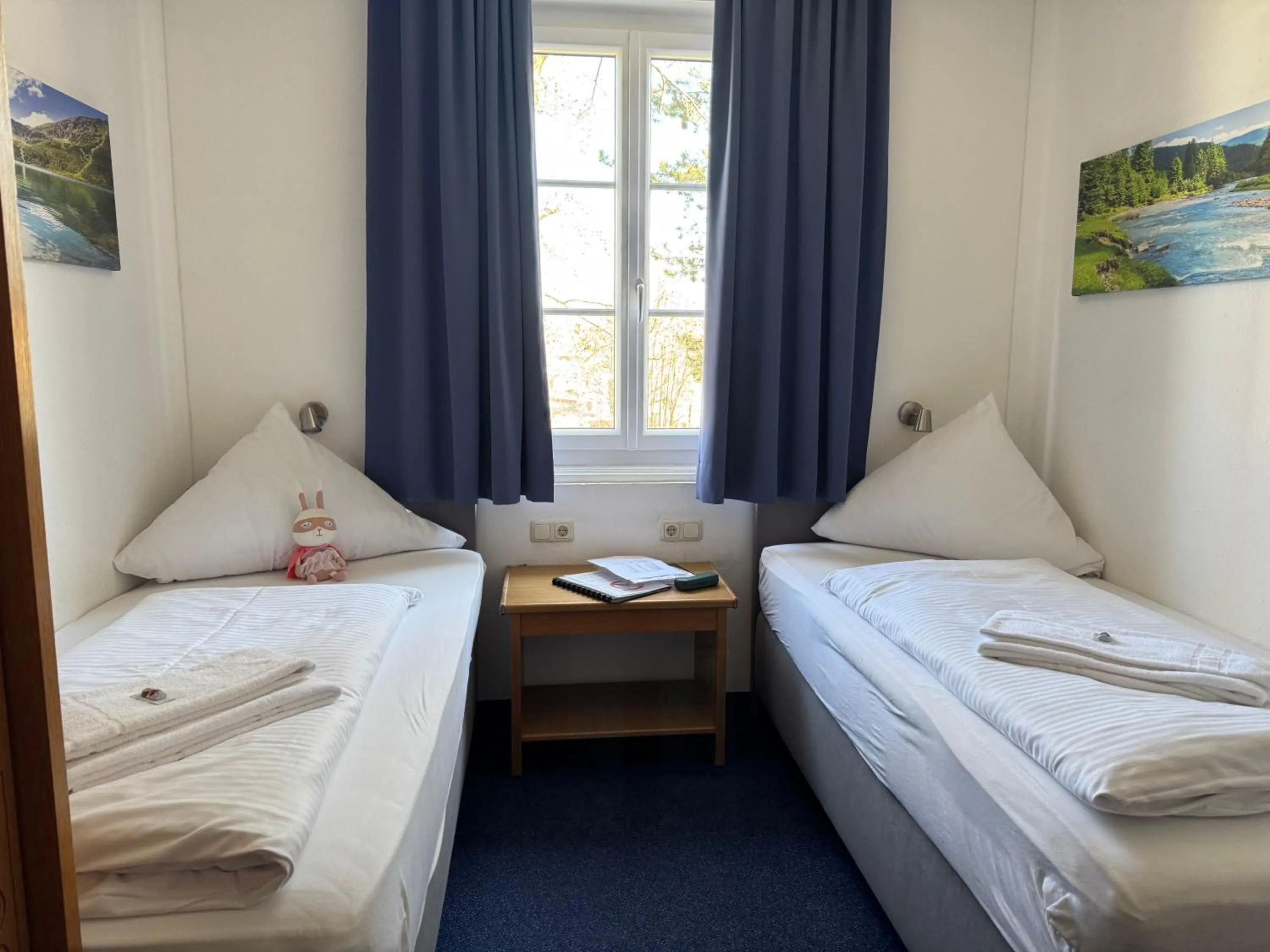 Photo of the whole room, Bed in Hotel Hasen Kaufbeuren Allgäu