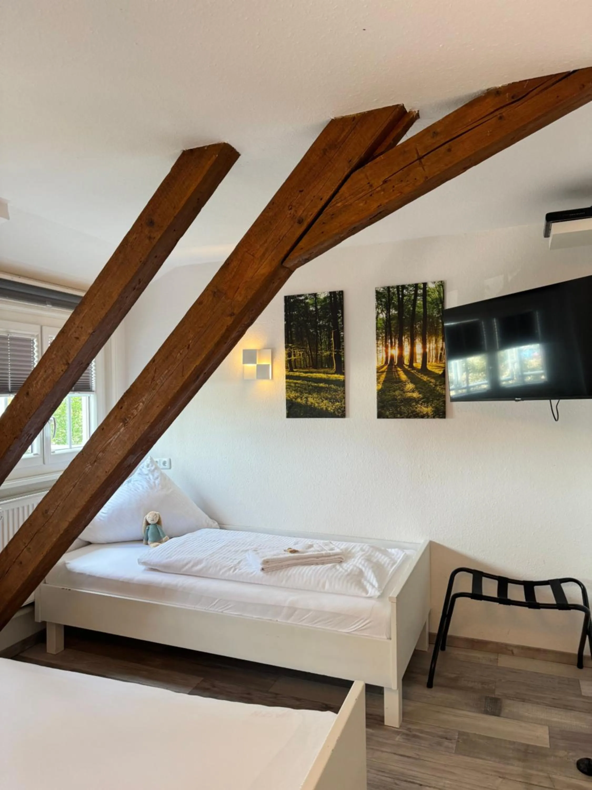 Bed in Hotel Hasen Kaufbeuren Allgäu