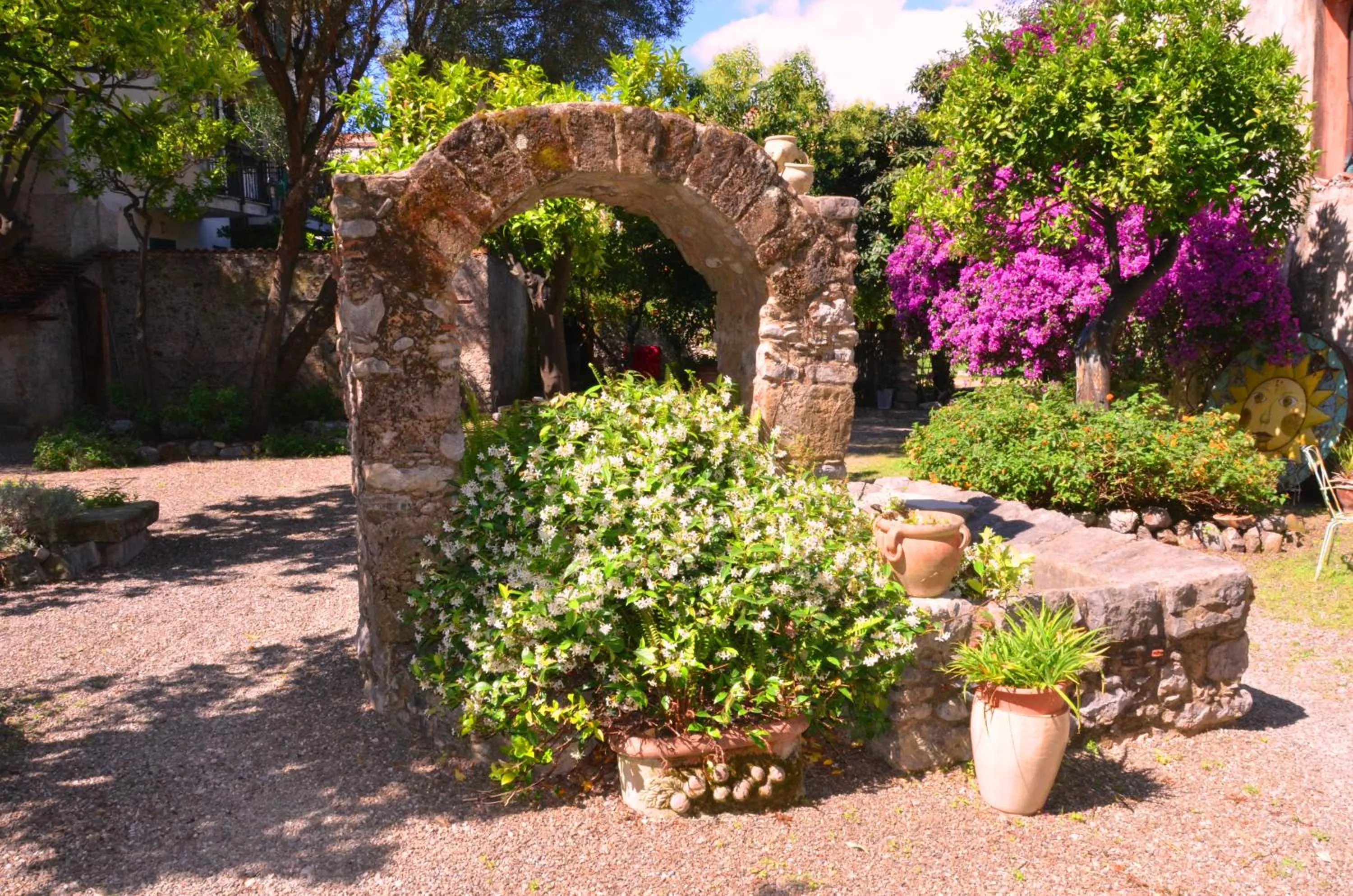 Garden in Hotel Del Sole Al Plebiscito