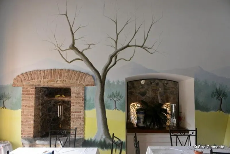 Decorative detail in Hotel Del Sole Al Plebiscito