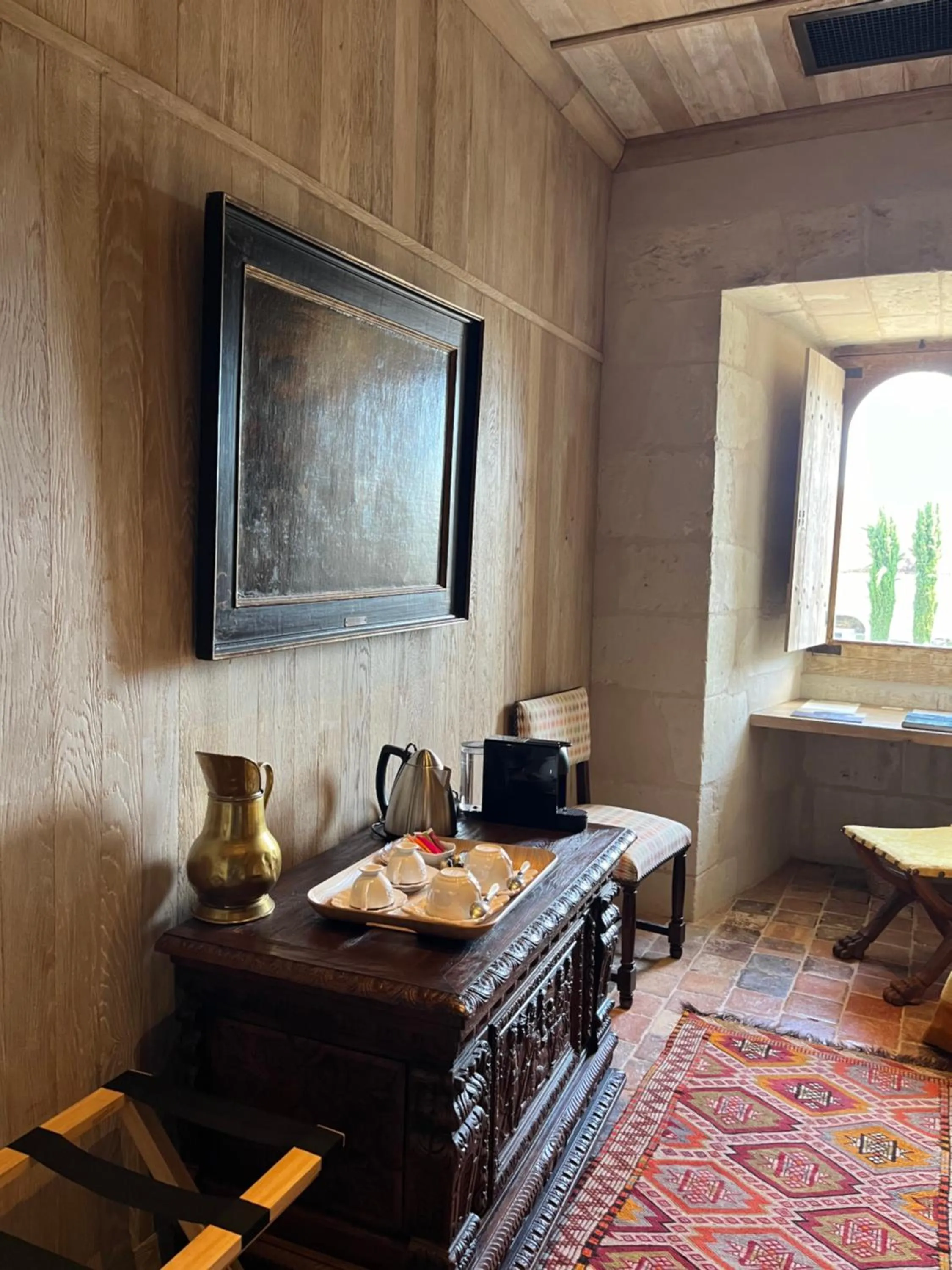 Bedroom in Hôtel du Château du Rivau