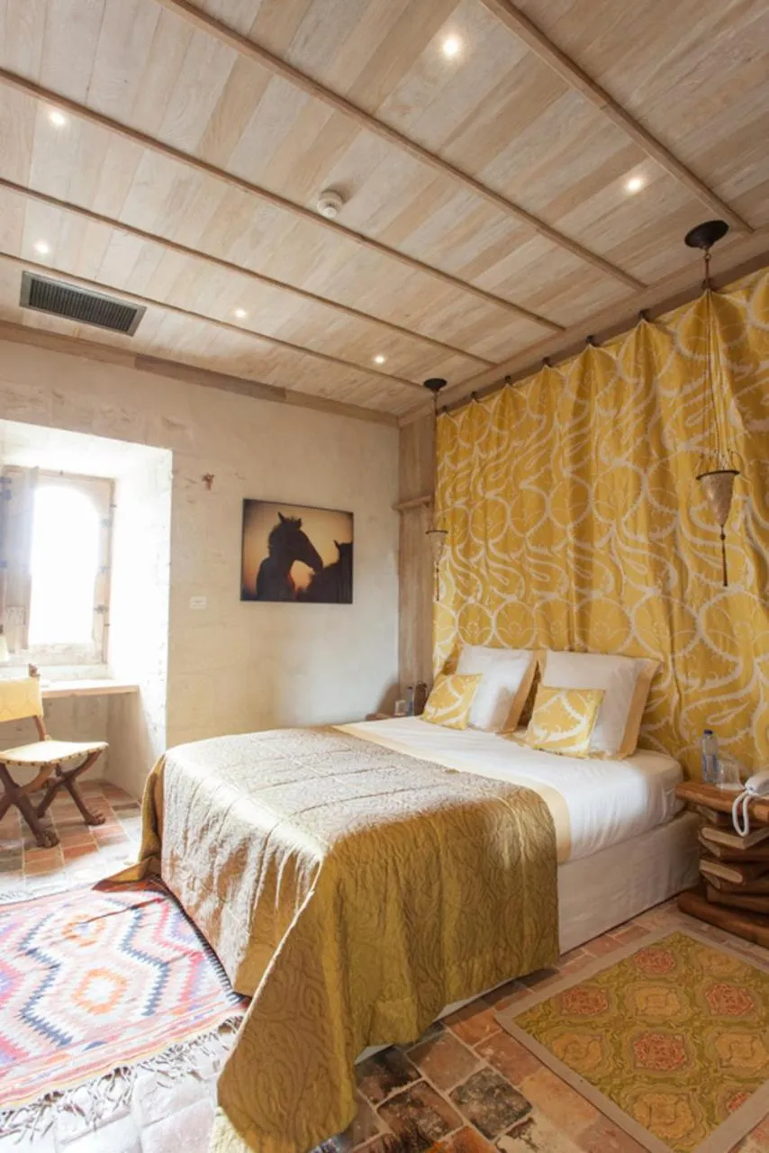 Bedroom, Bed in Hôtel du Château du Rivau
