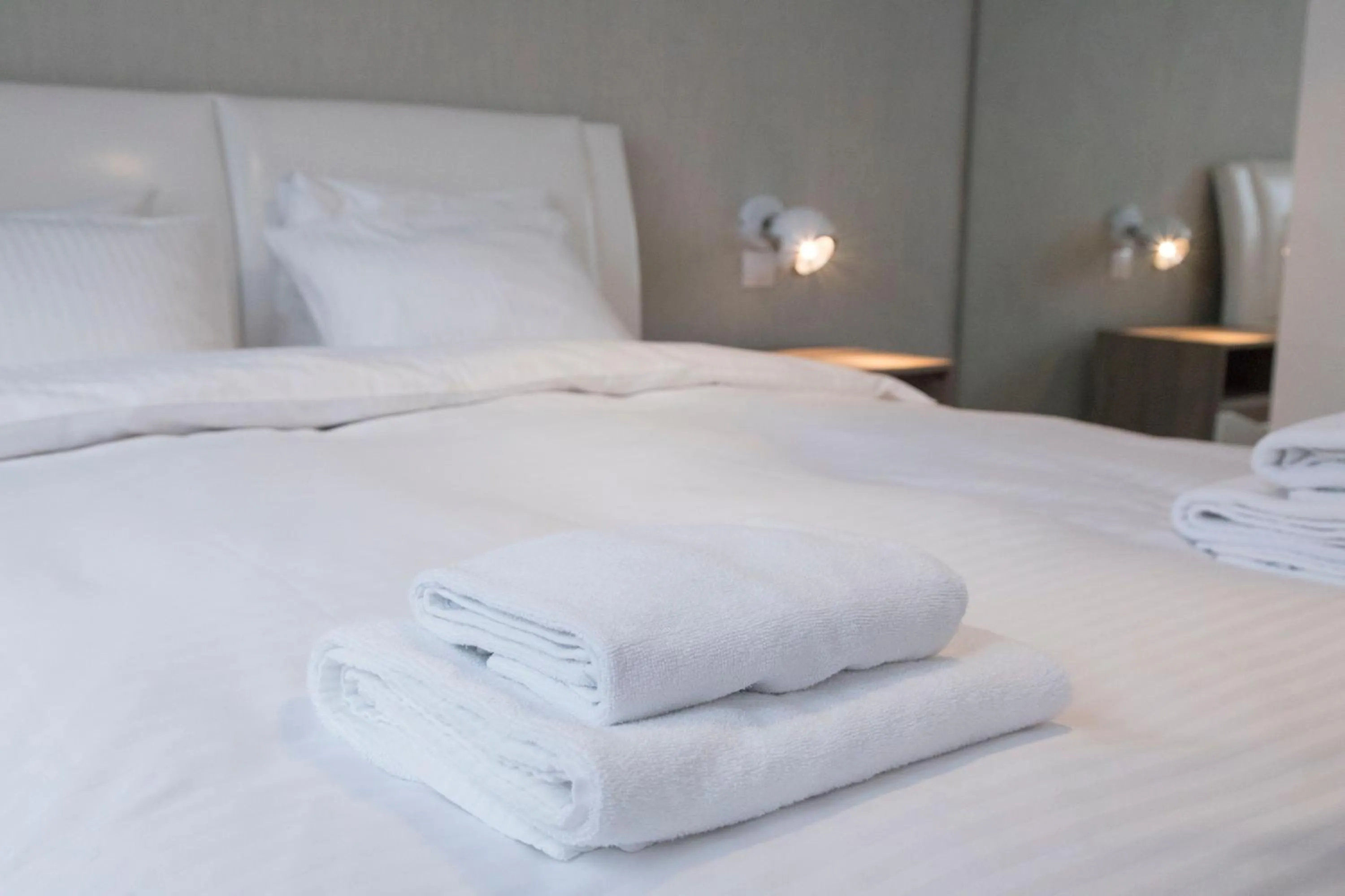 Bed in Apartament Moniuszki by Your Freedom