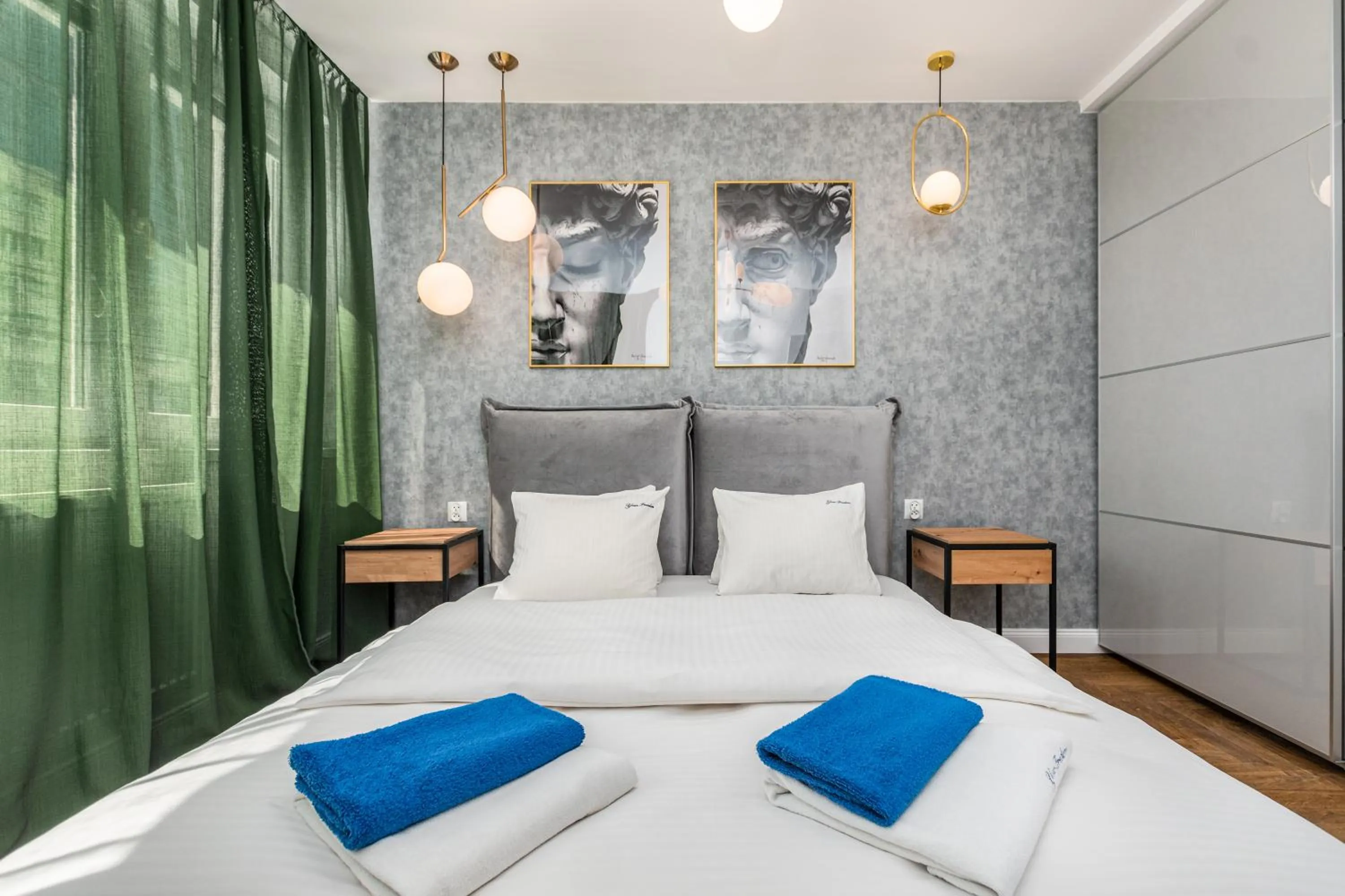 Bed in Apartament Moniuszki by Your Freedom