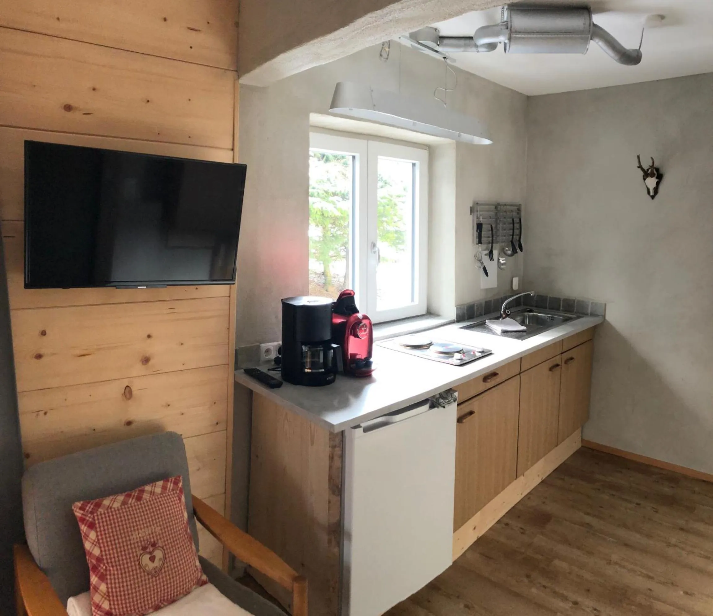 TV and multimedia in Gästehaus Alpvital