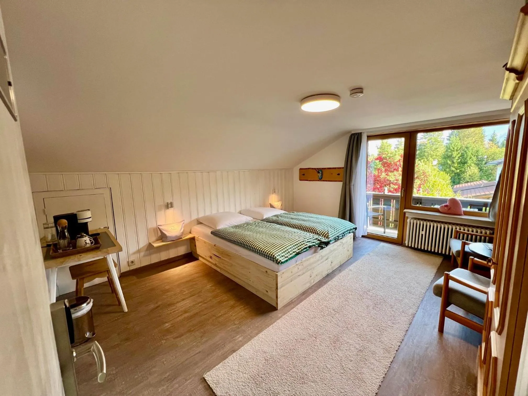 Bed in Gästehaus Alpvital