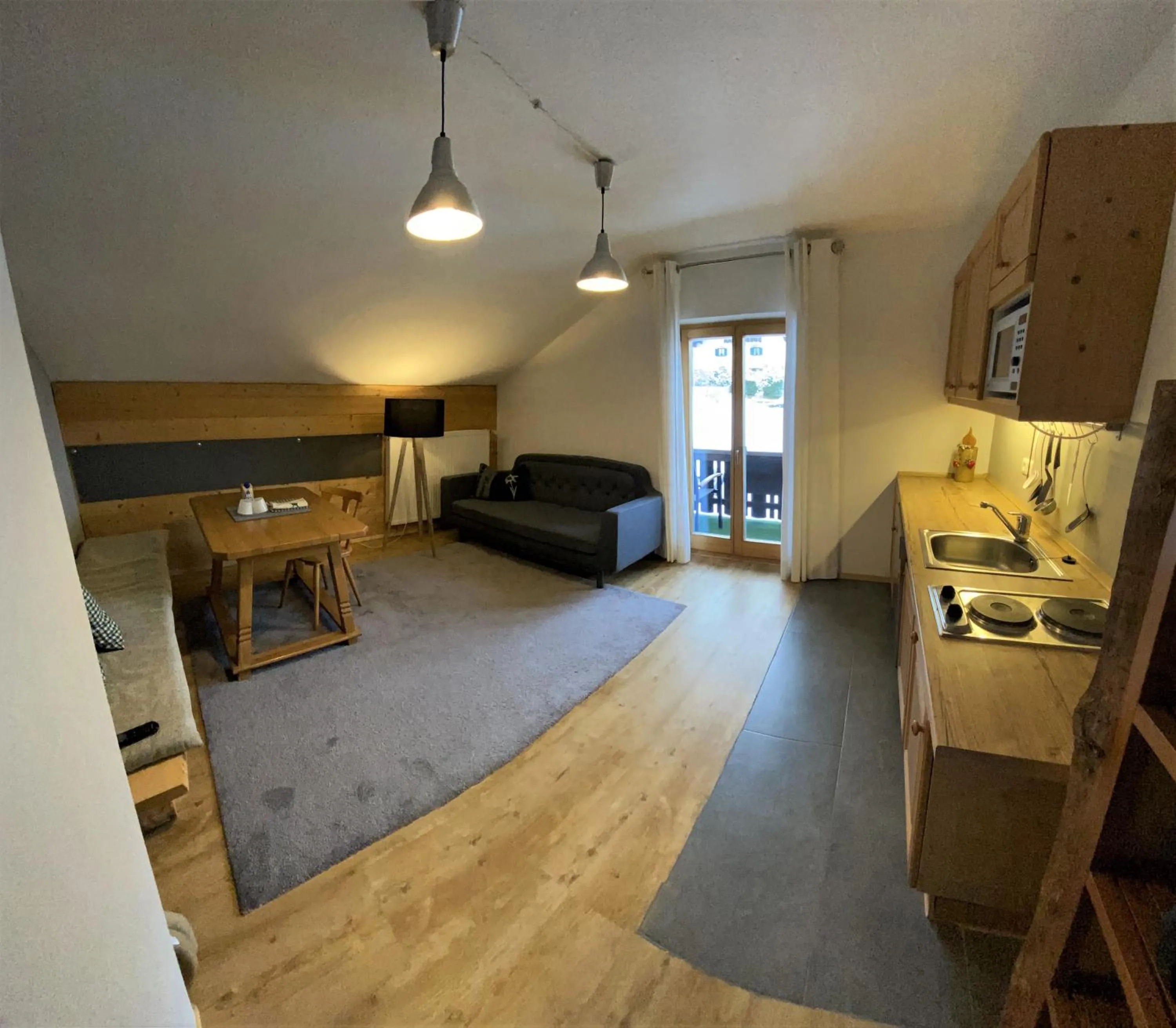 Living room in Gästehaus Alpvital