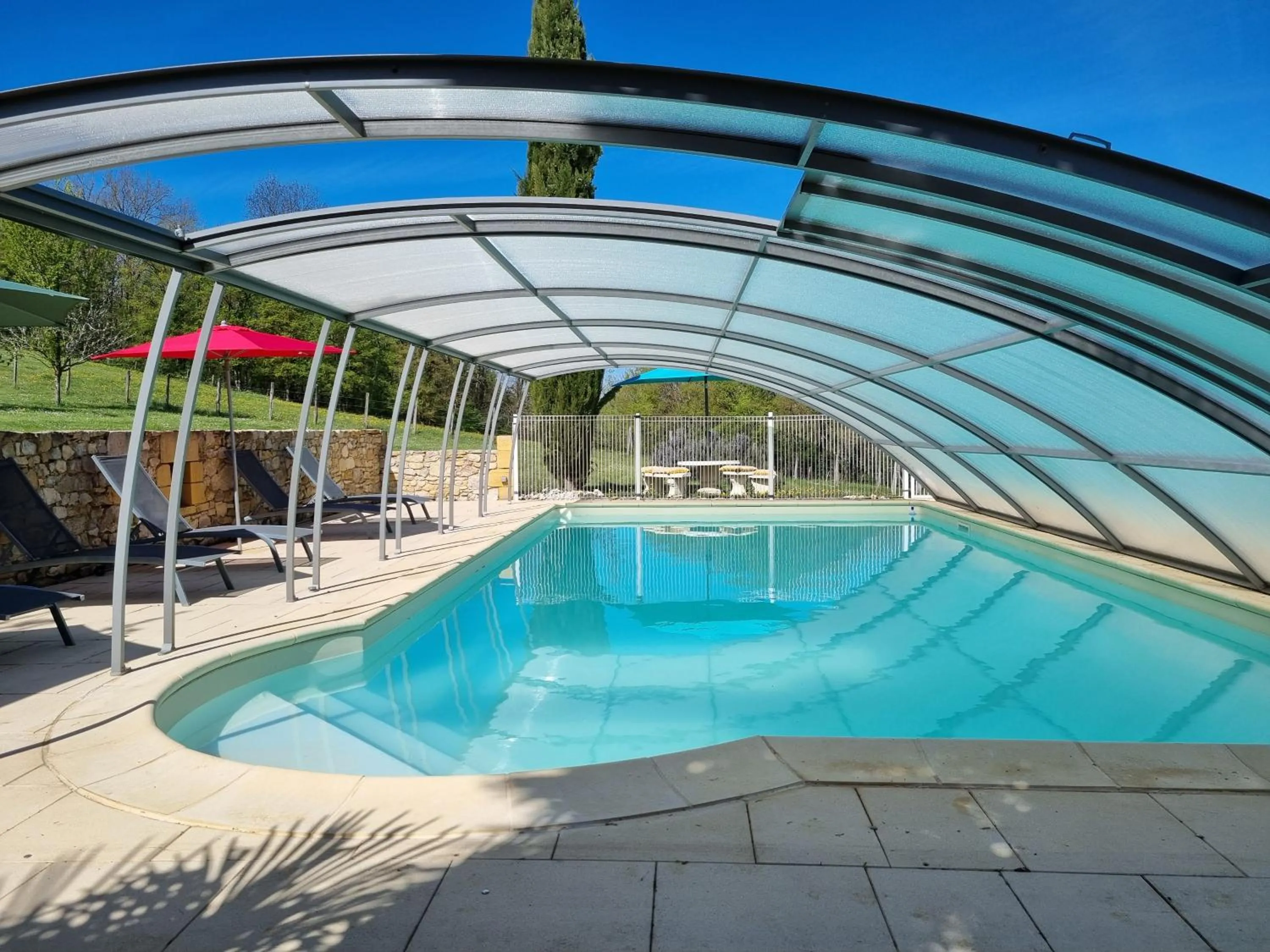 Swimming pool in Les Chenes Rouges