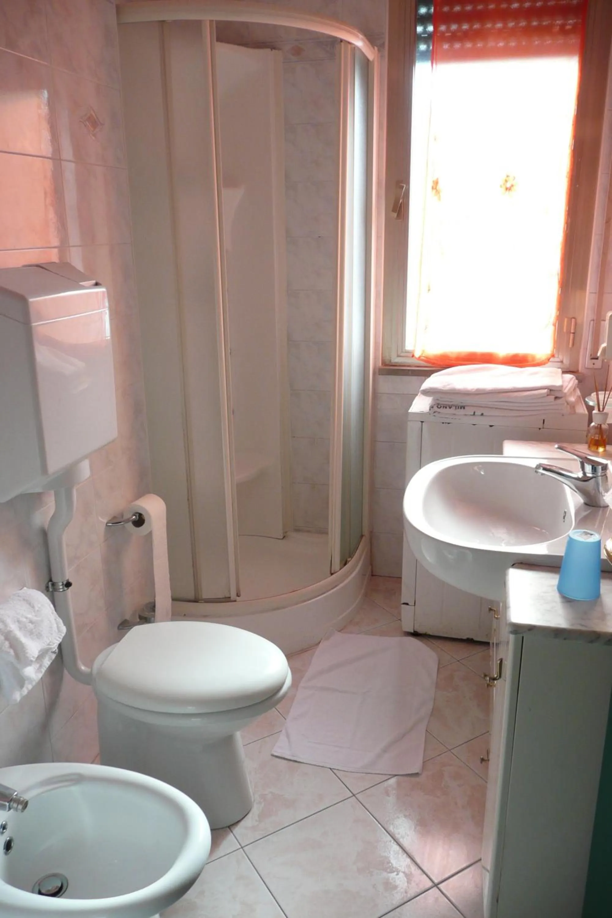 Toilet in Hotel Flora