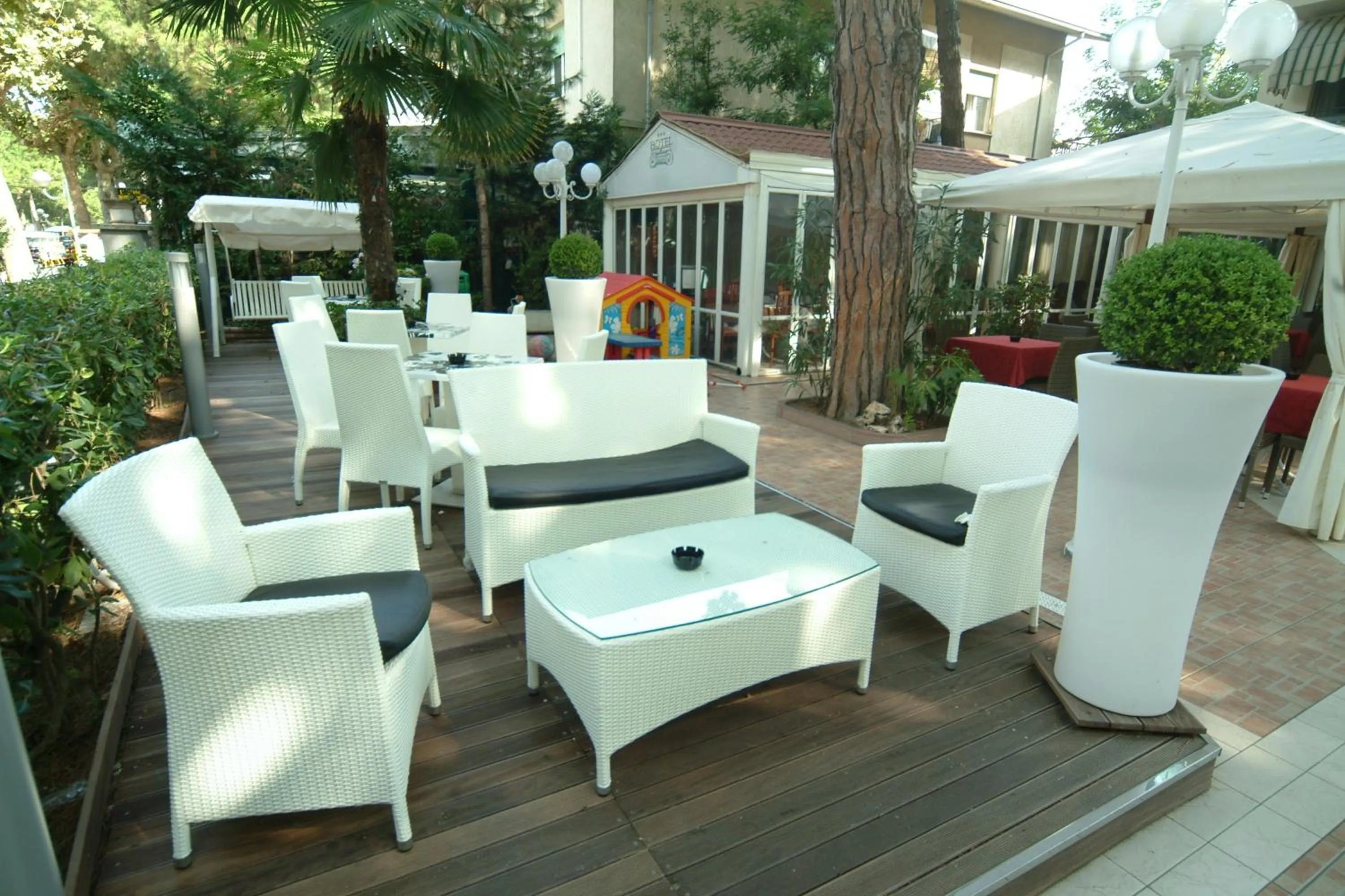 Garden in Hotel Flora