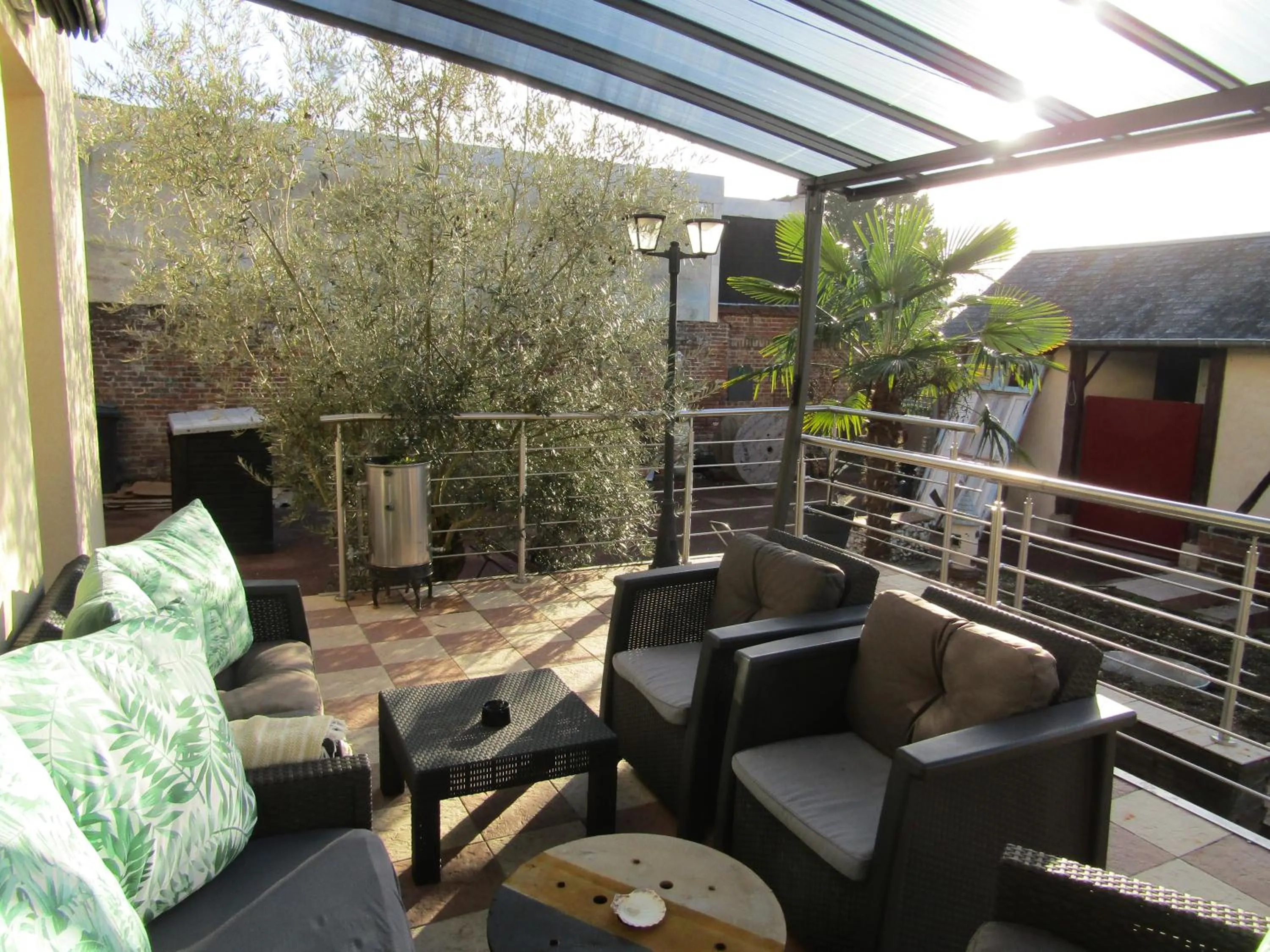 Patio in Au Nid du Thil