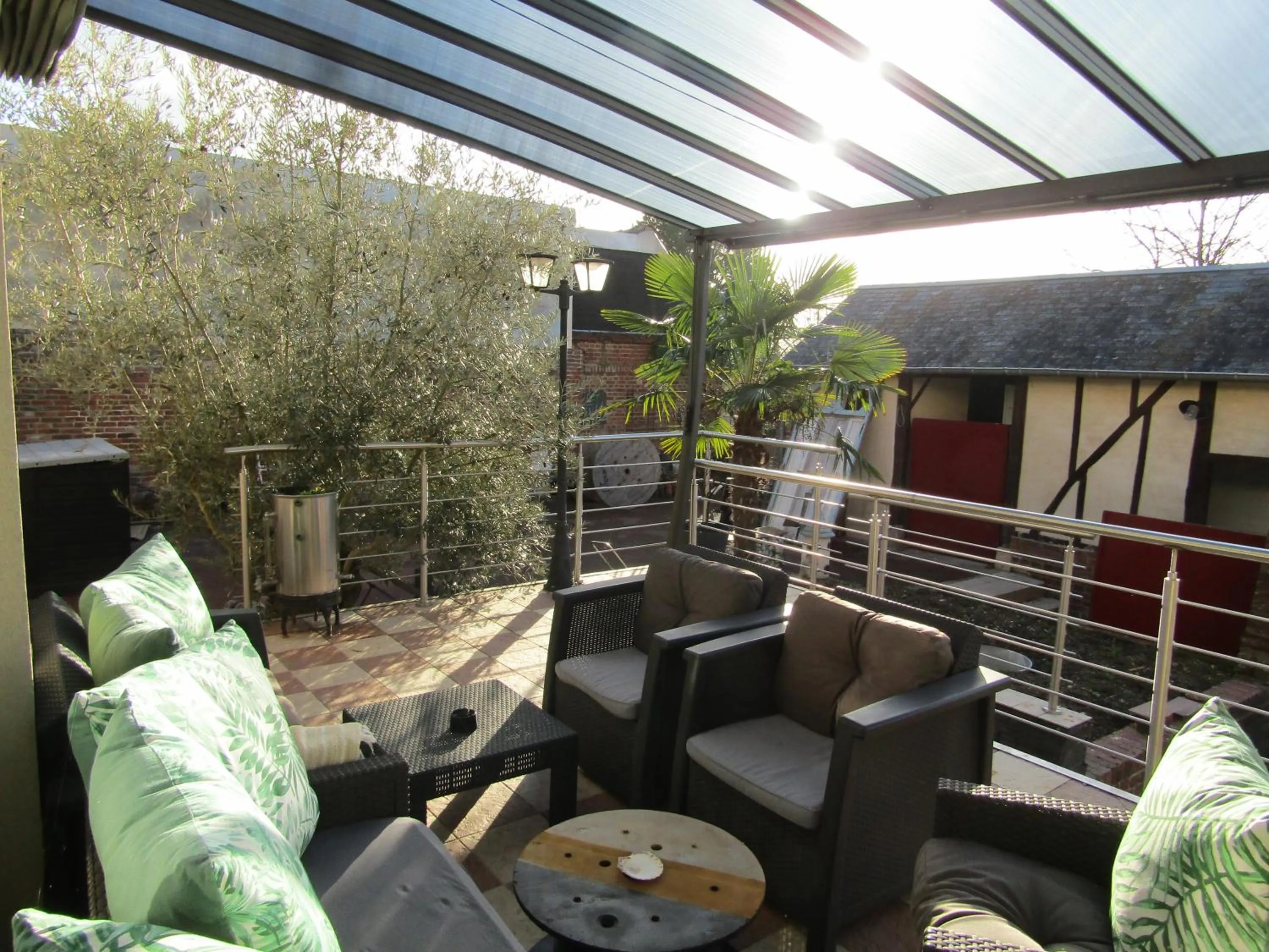 Patio in Au Nid du Thil